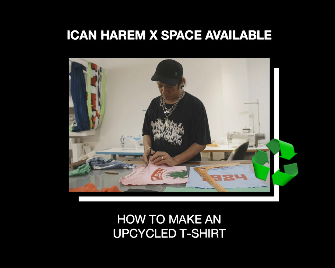 RE3: How To Make An Upcycled T-Shirt
