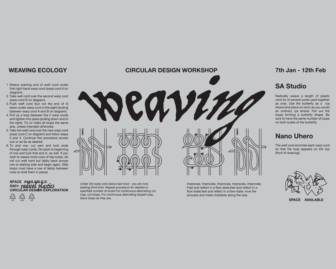 Weaving Ecology at Museum of Space Available