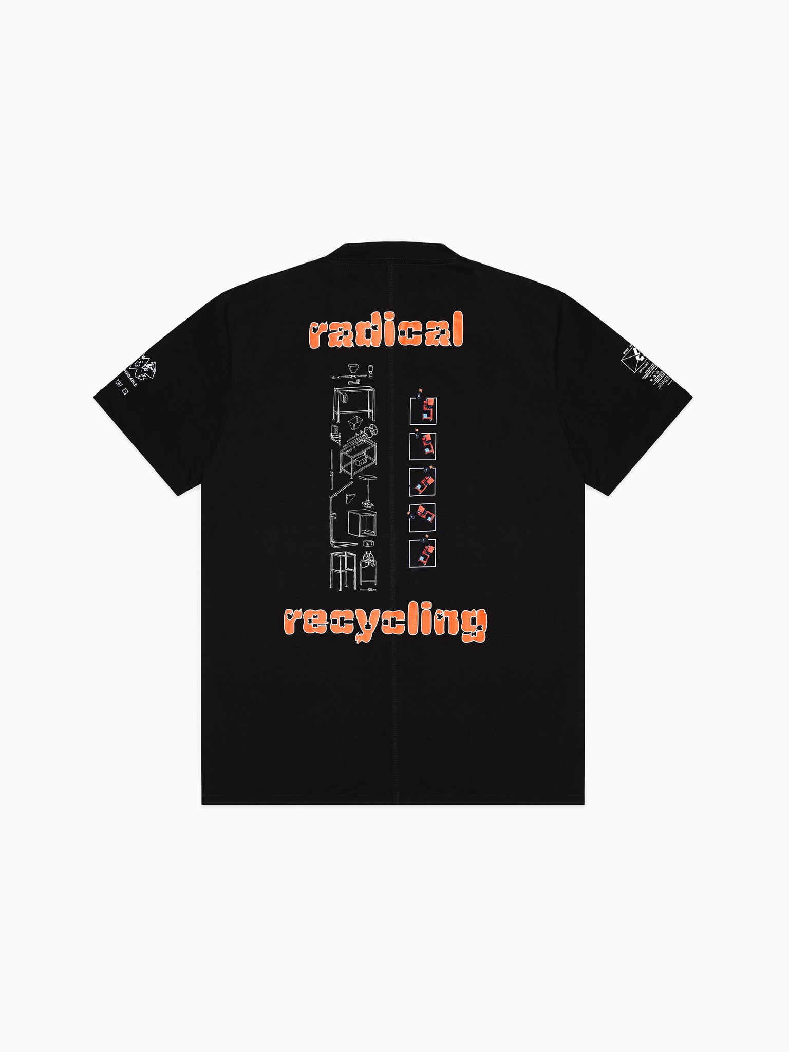Recycling Machine T-shirt Black
