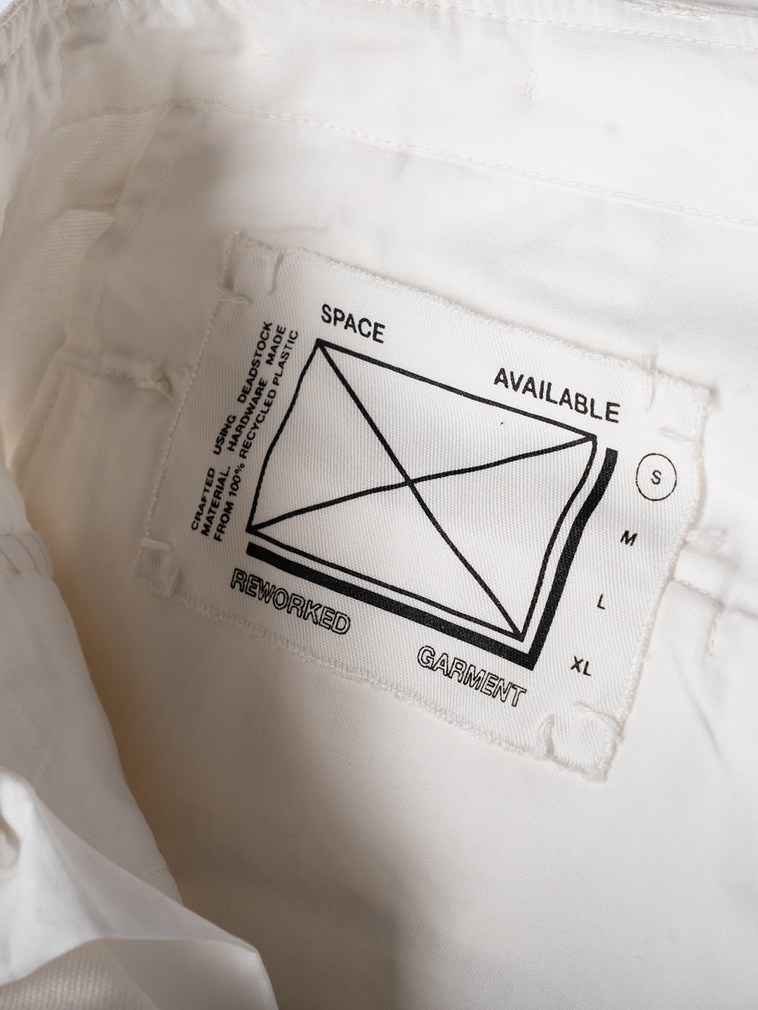 Recycling Work Pants White