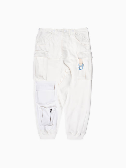 Recycling Work Pants White