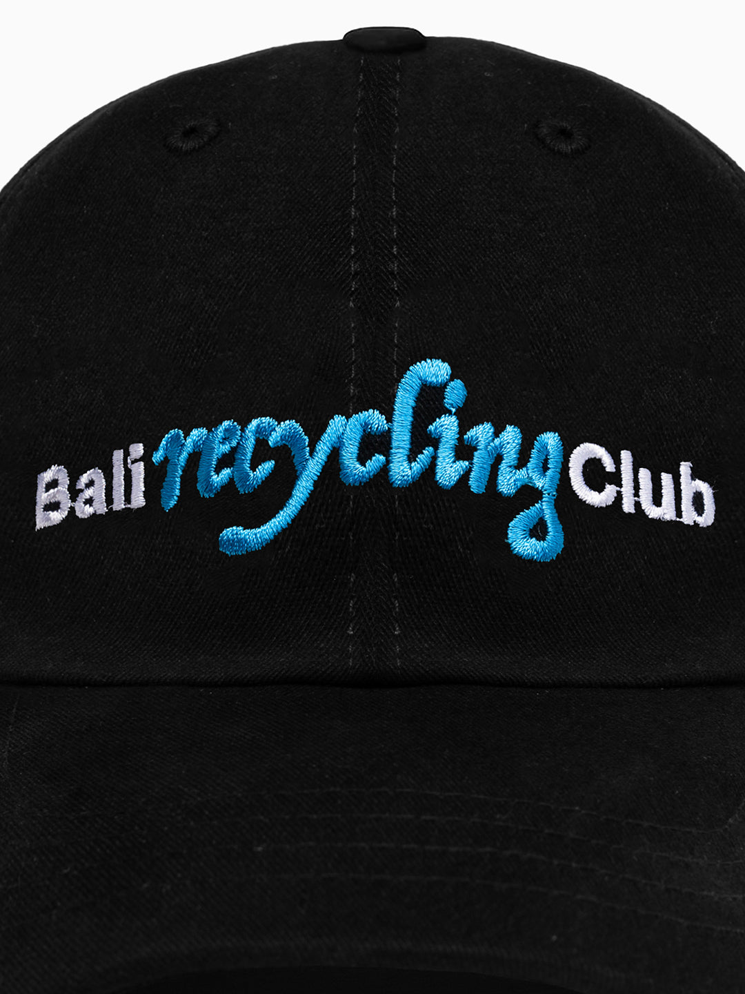 Bali Recycling Club Cap Black