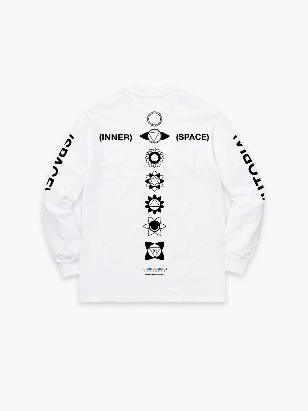 Inner Space Long-sleeve T-shirt White