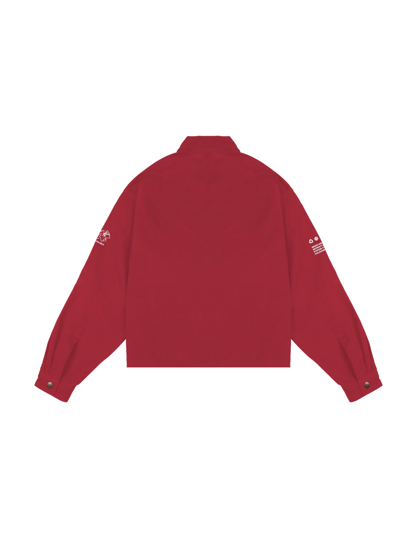 Recycling Uniform Jacket Red