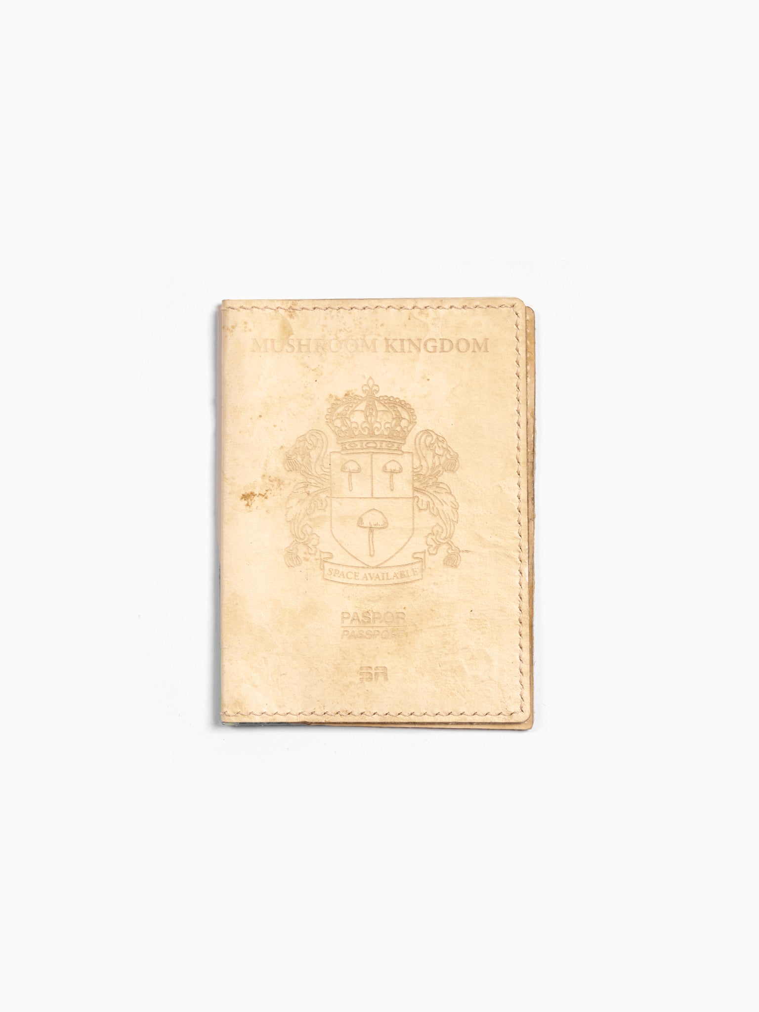 Mycelium Passport Holder Natural