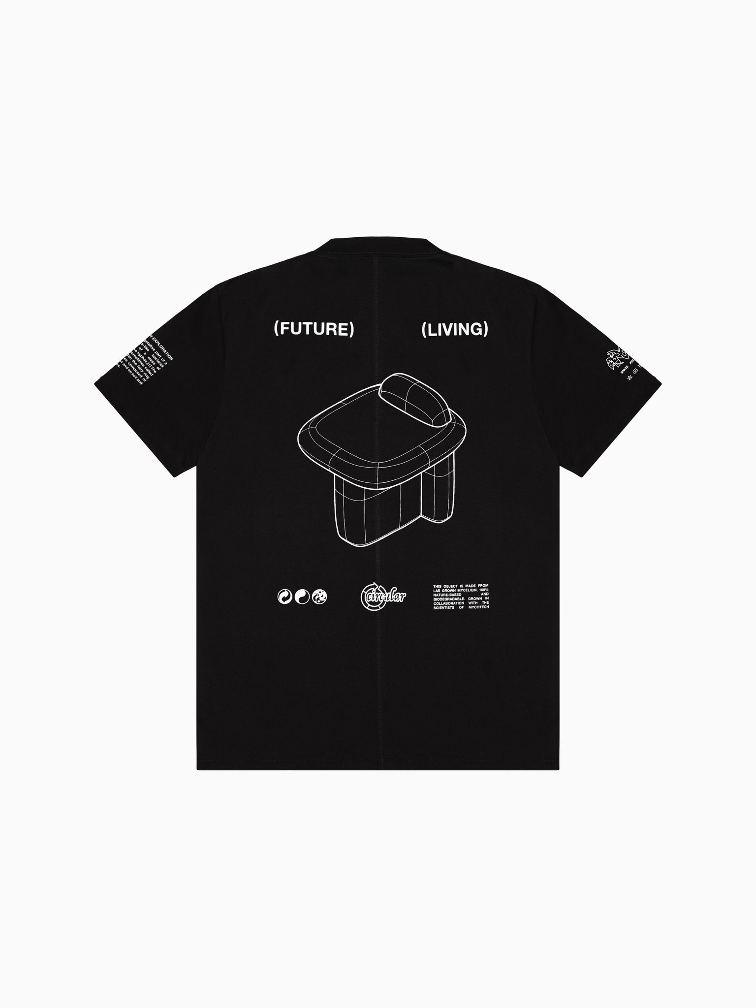 Mycelium Design Exploration Tee Black