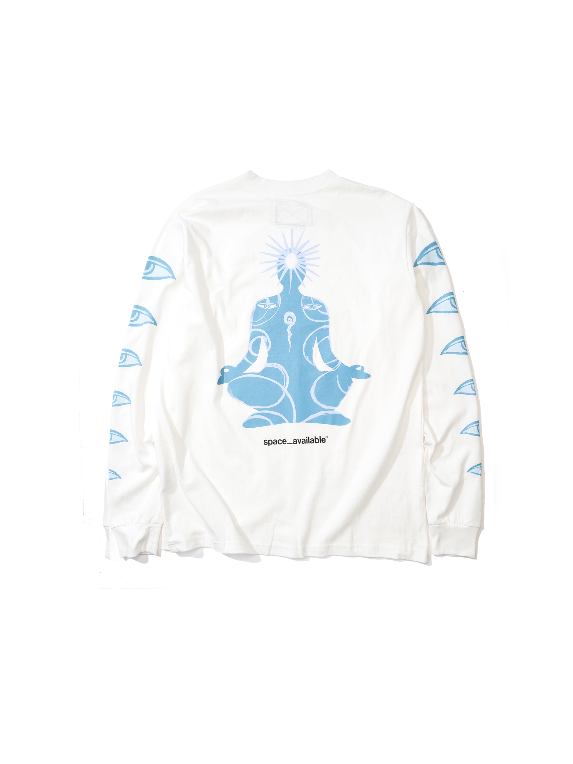 Minds Eye Long Sleeve T-shirt White