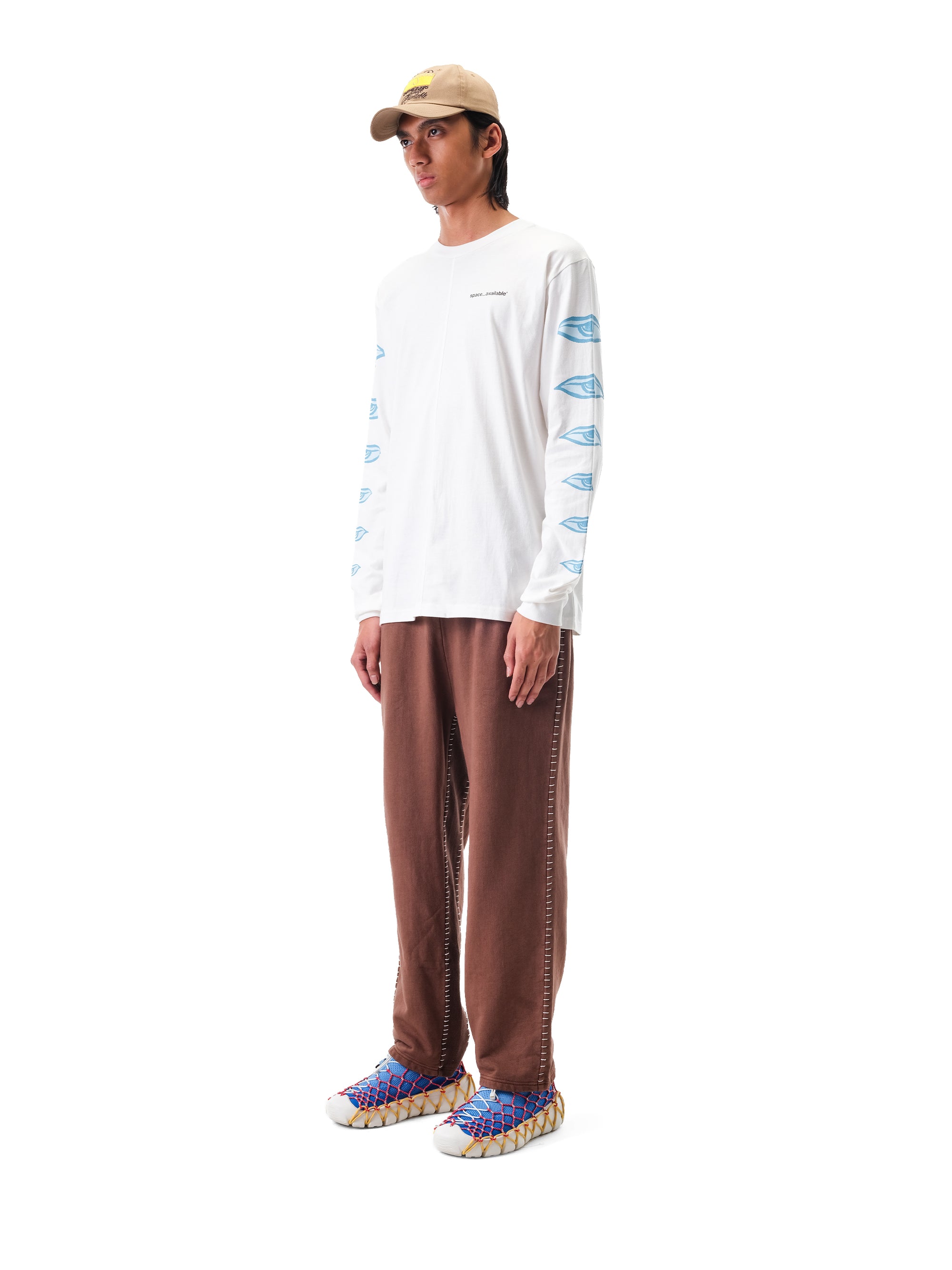 Minds Eye Long Sleeve T-shirt White