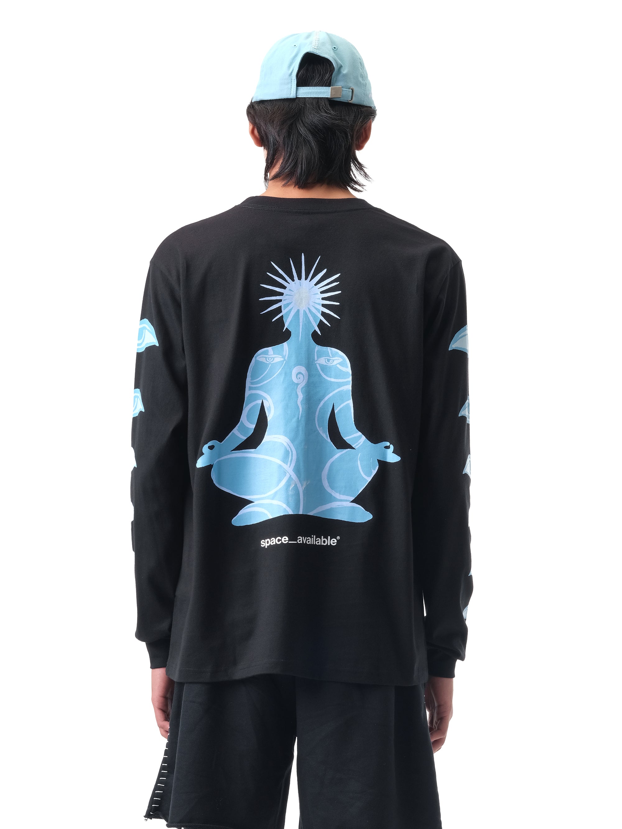 Minds Eye Long Sleeve T-shirt Black