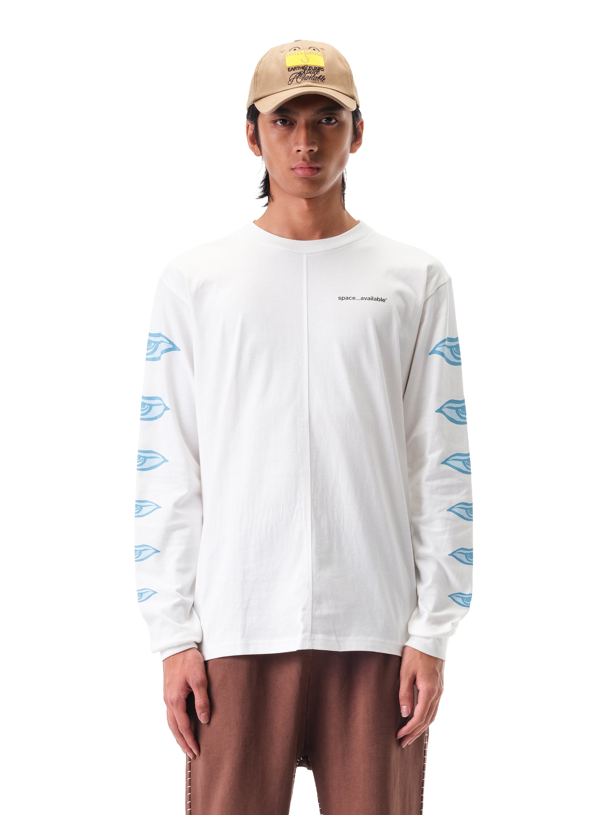 Minds Eye Long Sleeve T-shirt White