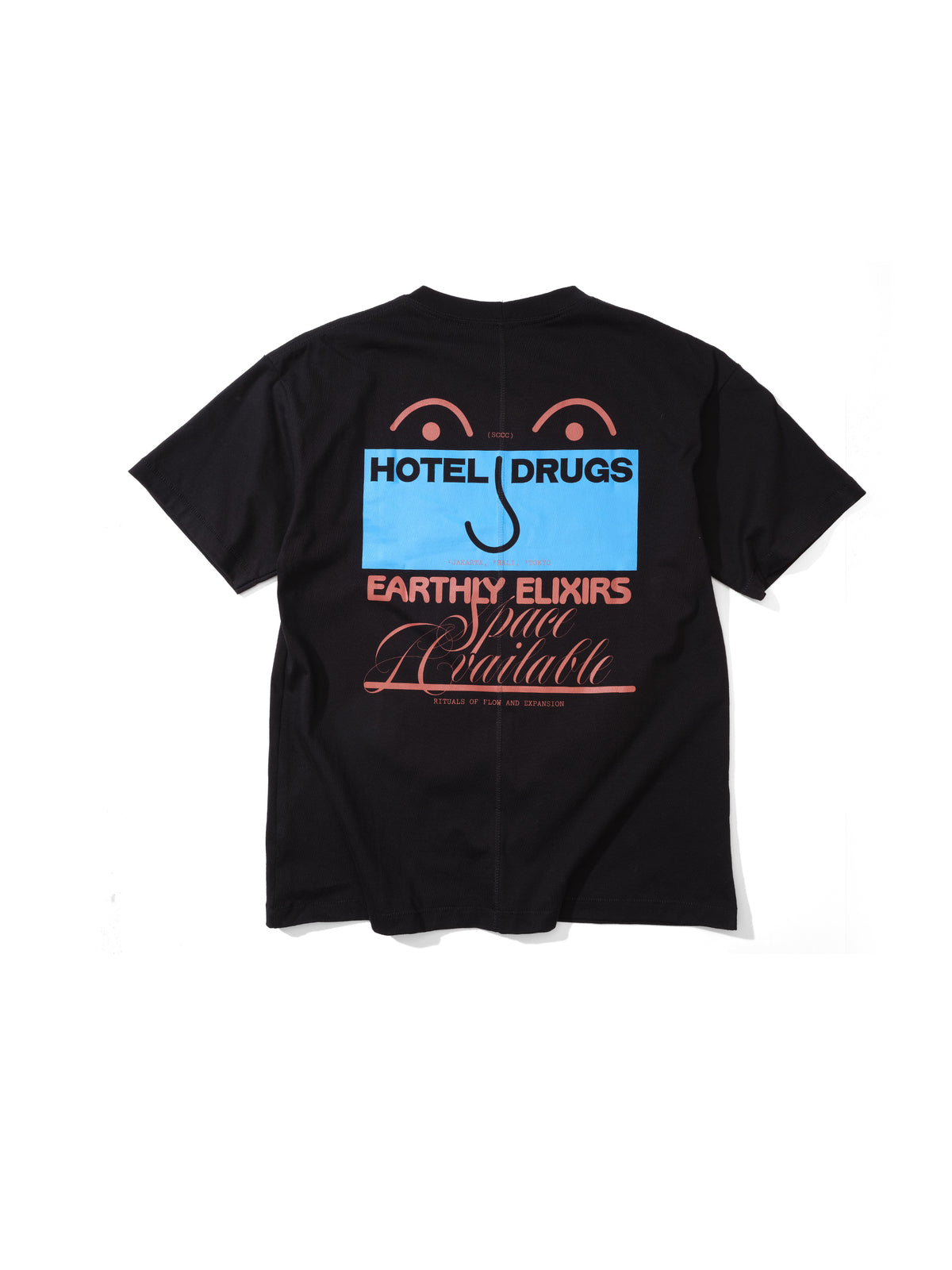 SA x Hotel Drugs Tee Black