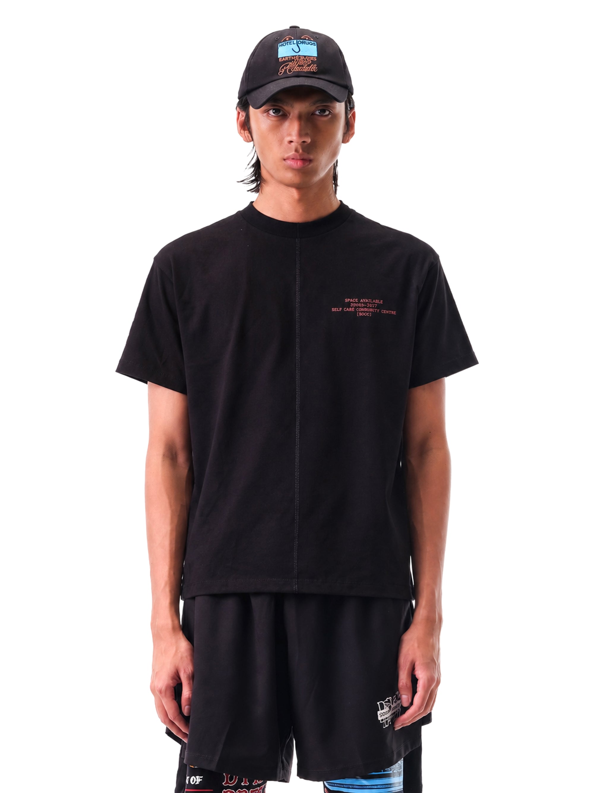 SA x Hotel Drug Tee Black
