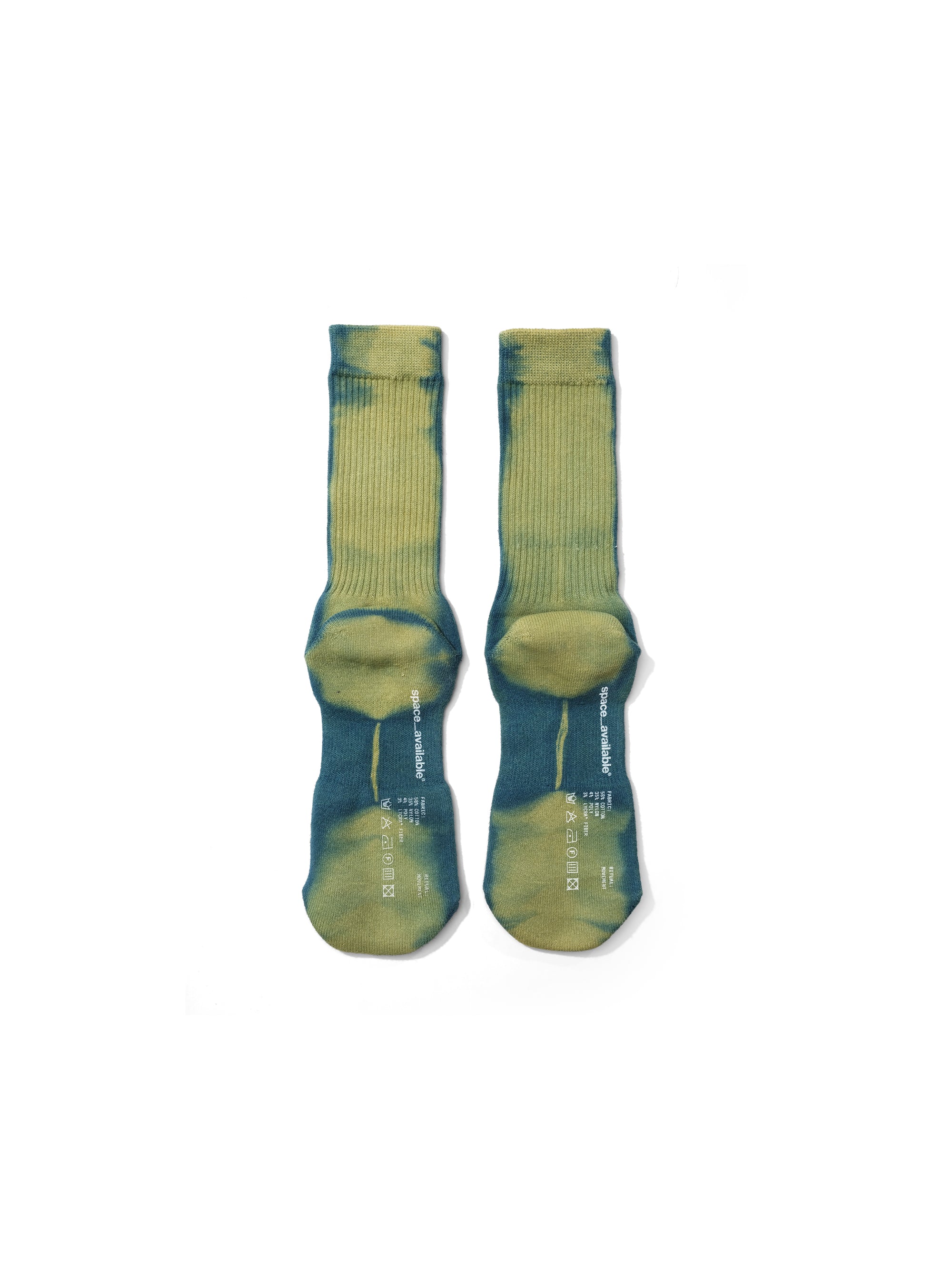 Natural Movement Plant Dye Socks Green