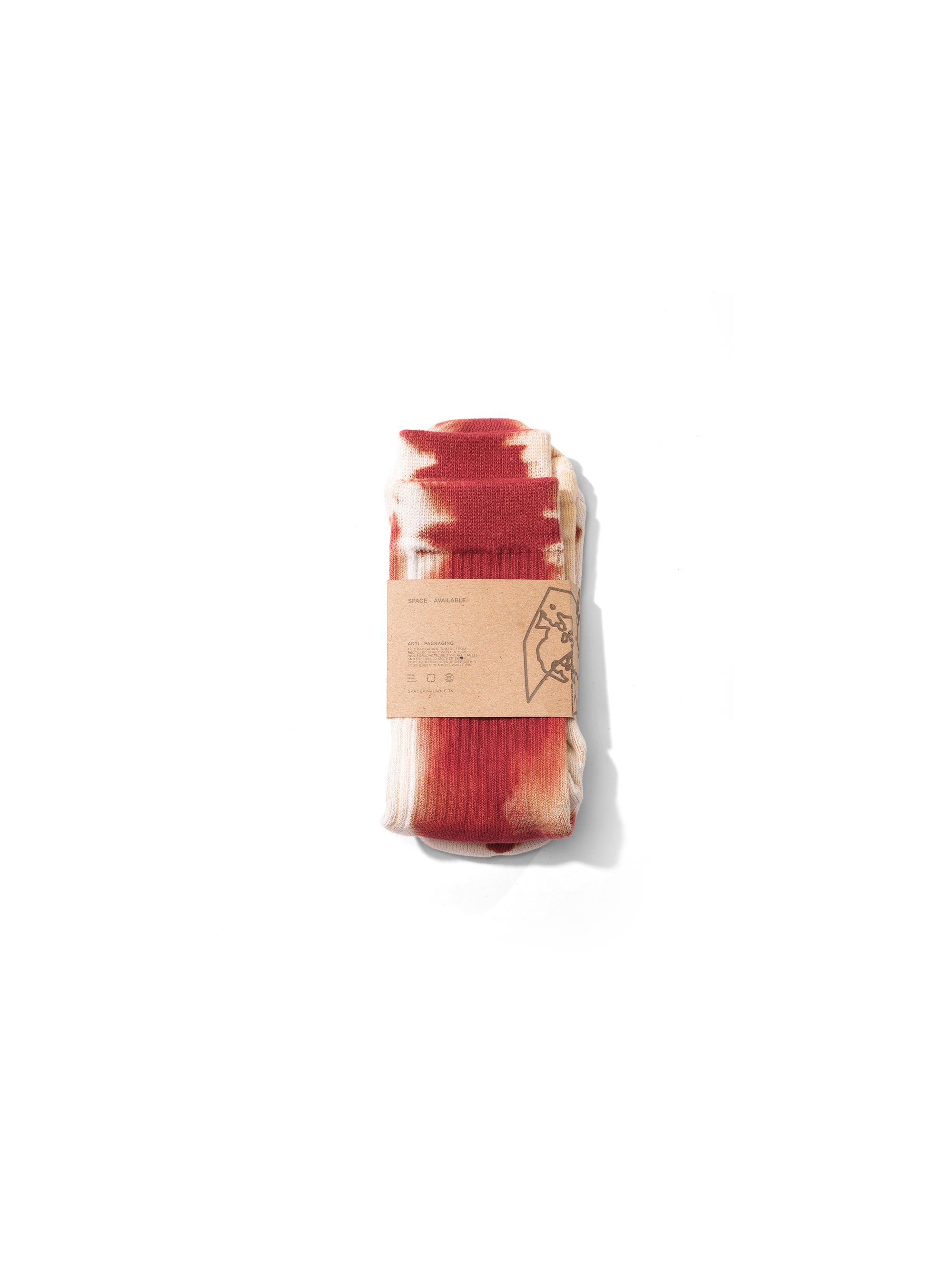 Natural Movement Plant Dye Socks Red