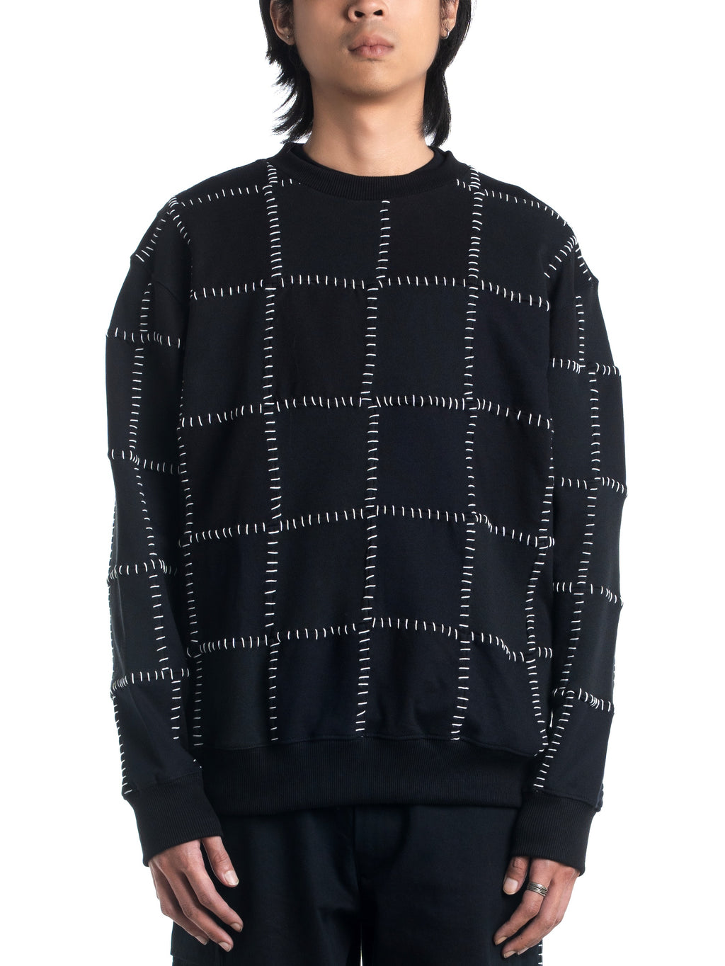 Artisan Patch Sweatshirt Black