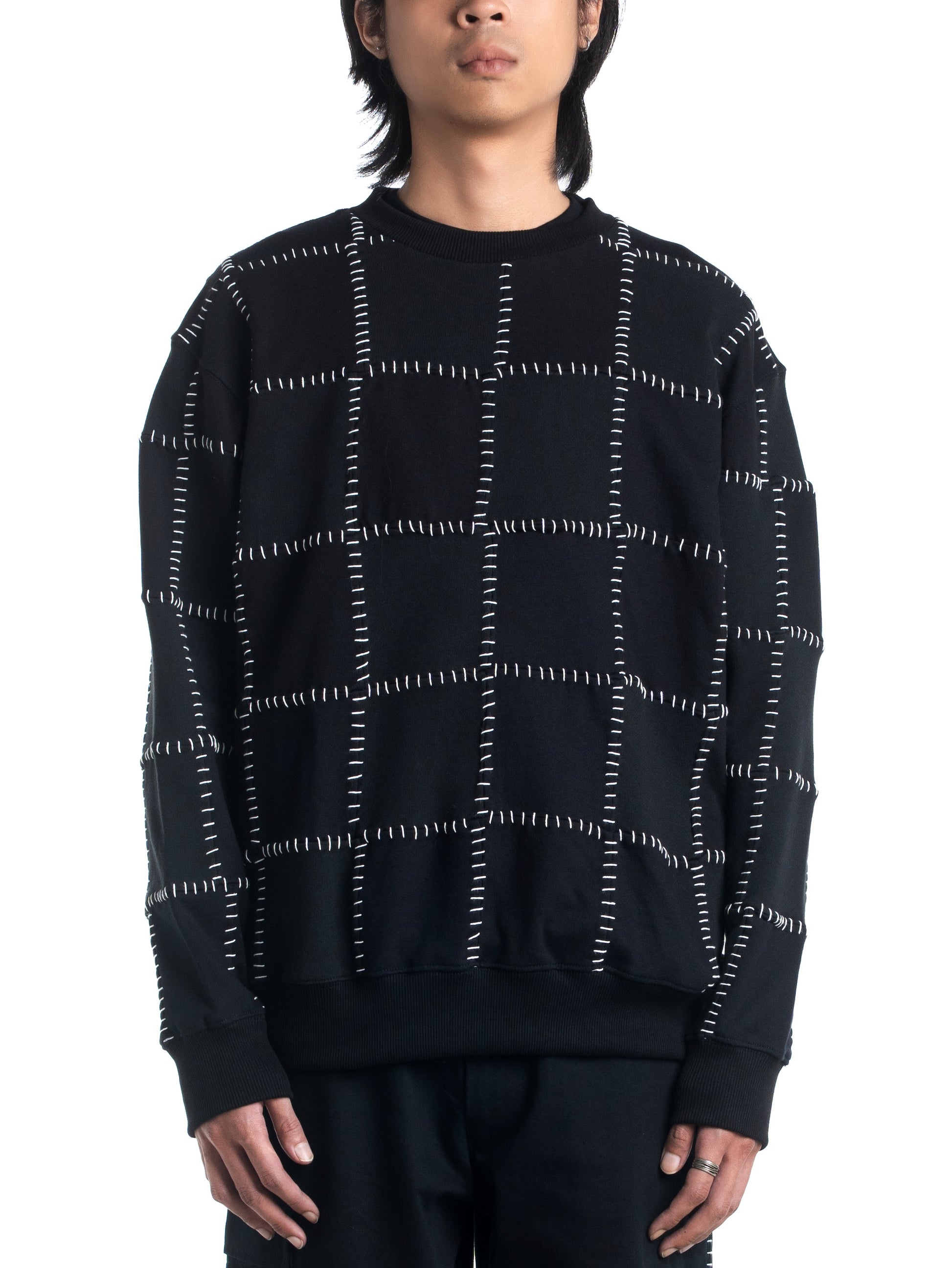 Artisan Patch Sweatshirt Black