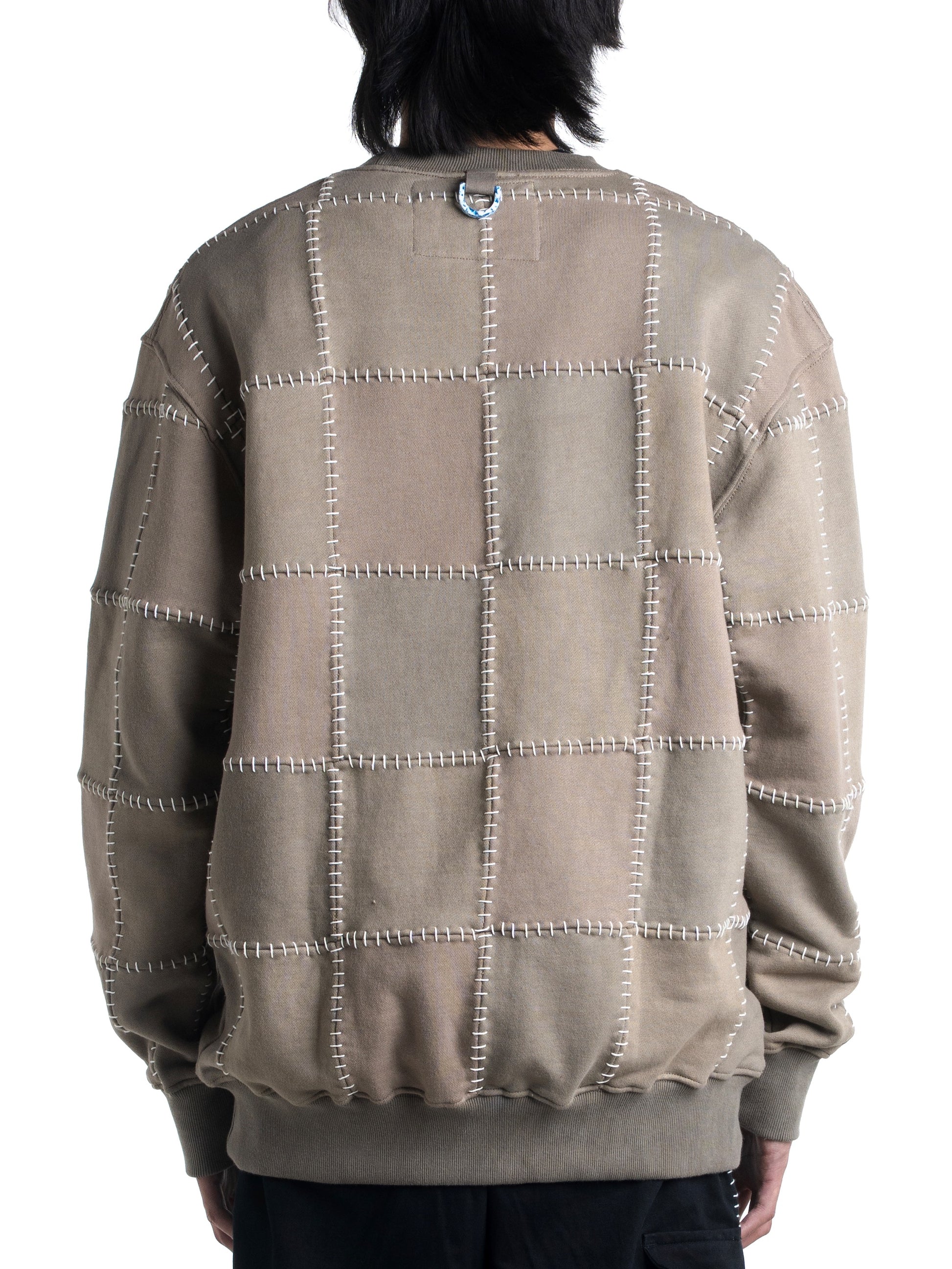 Artisan Patch Sweatshirt Brown