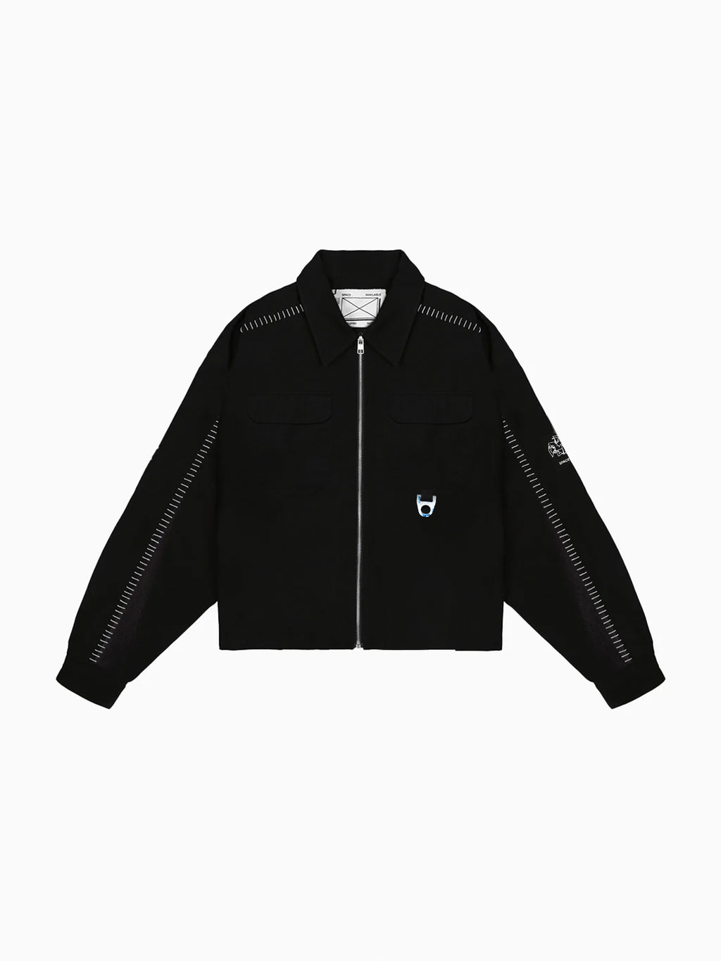 Recycling Uniform Work Jacket Black