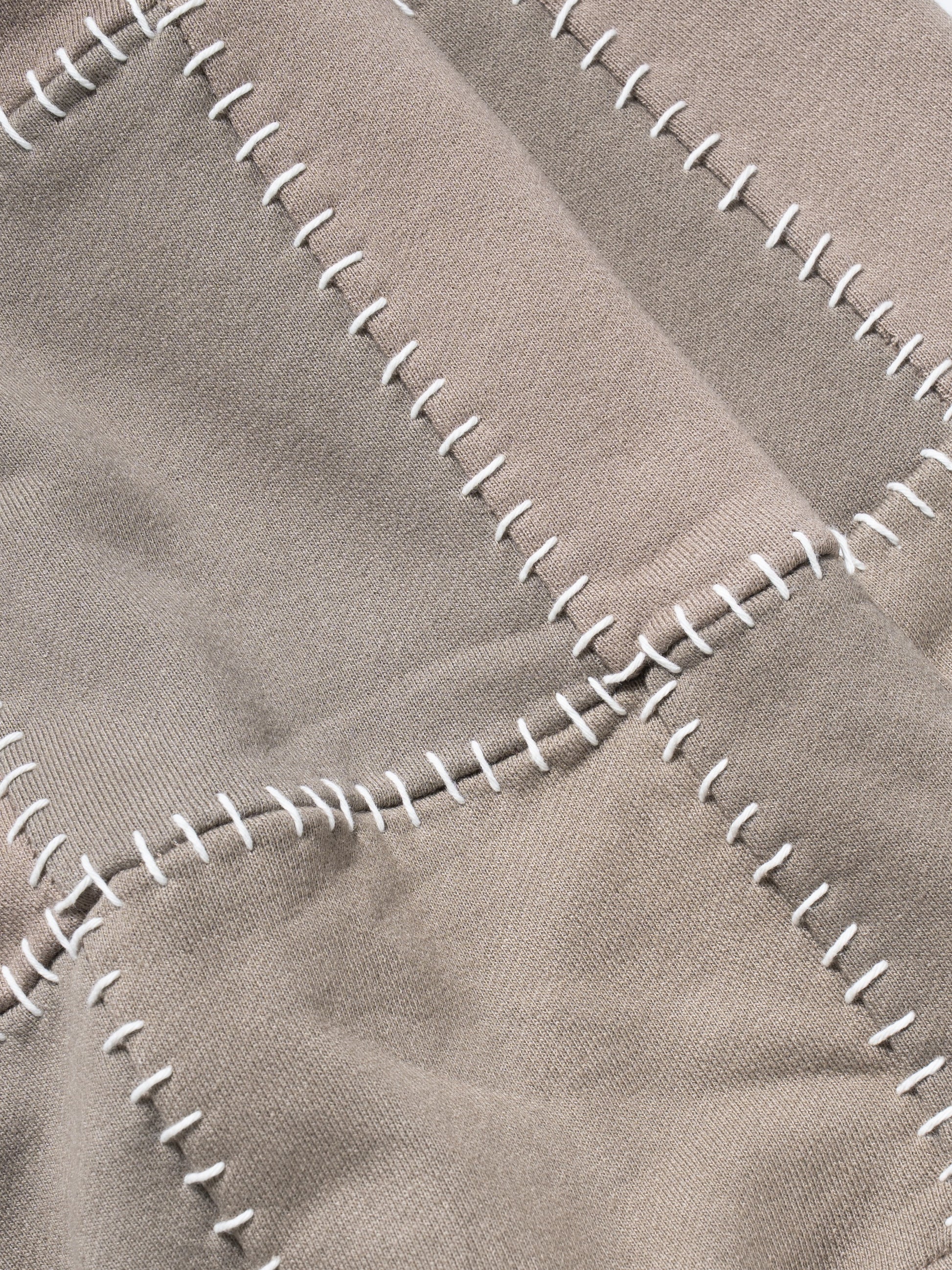 Artisan Patch Sweatshirt Brown