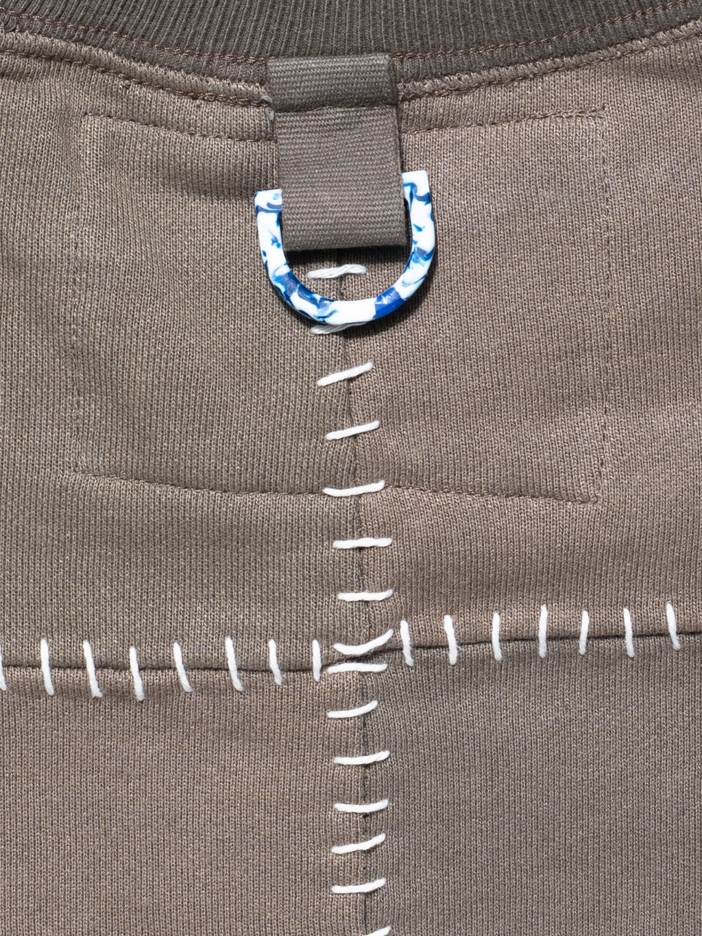 Artisan Patch Sweatshirt Brown