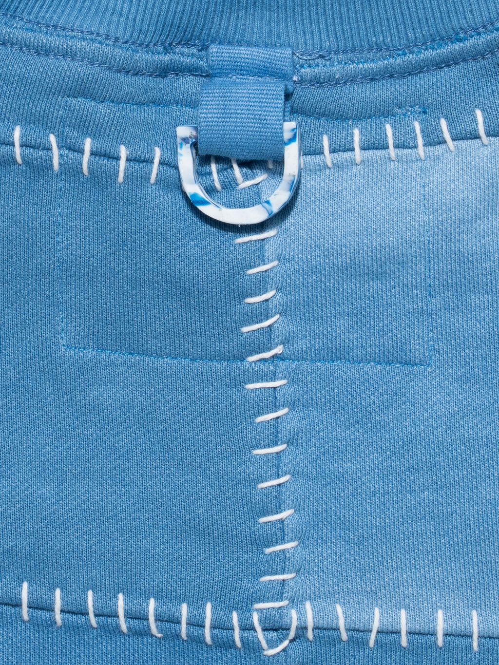 Artisan Patch Sweatshirt Indigo