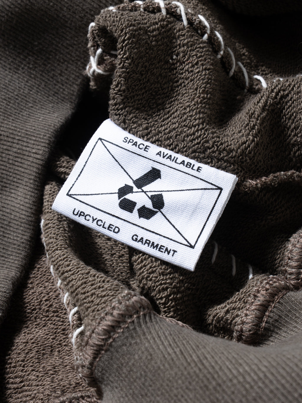 Artisan Patch Sweatshirt Brown