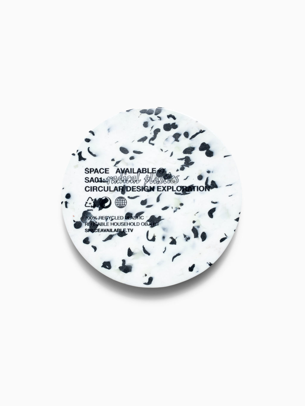 SA Coaster Set of 2 White/Black