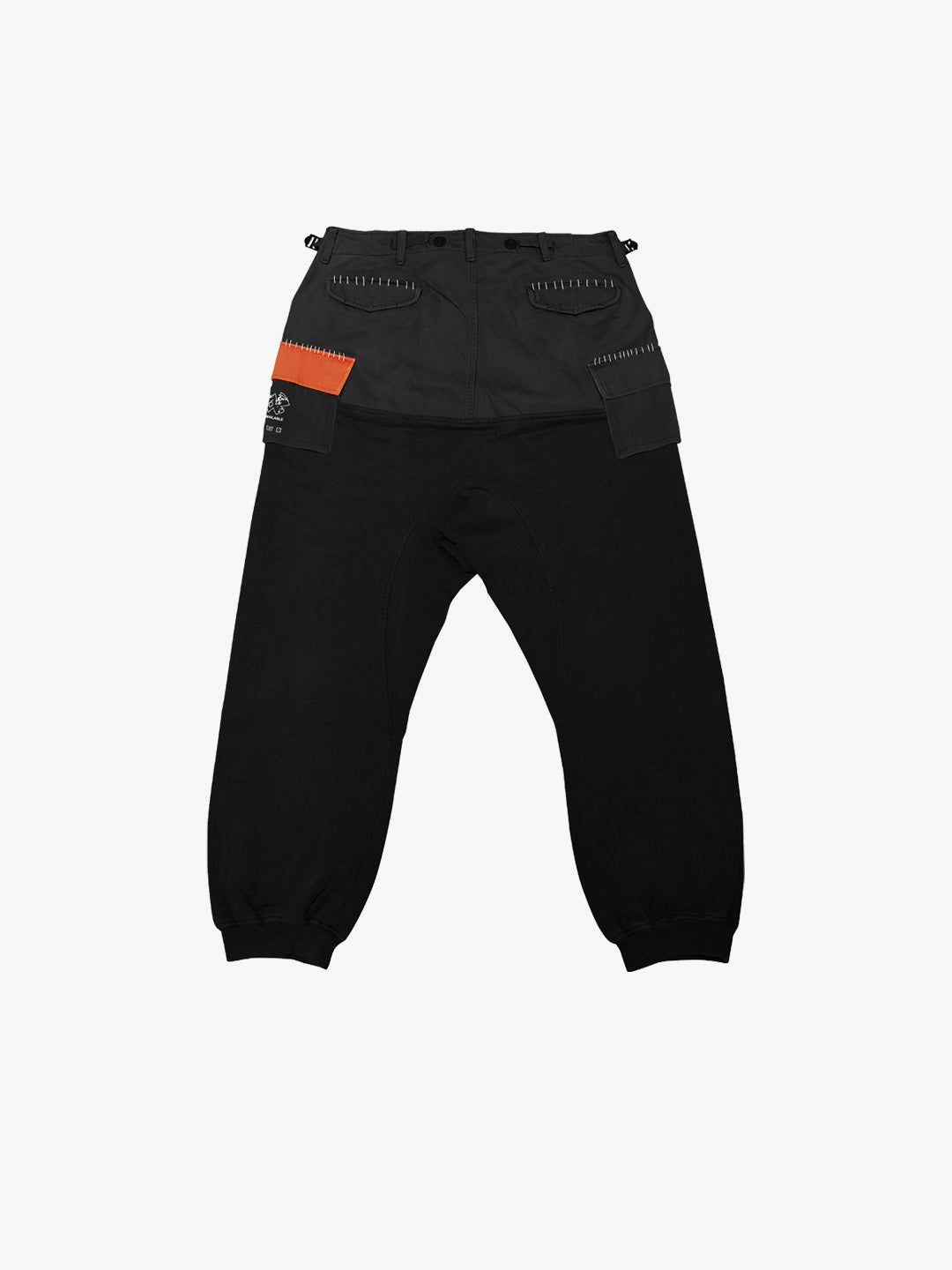 Upcycled Work Pants Black