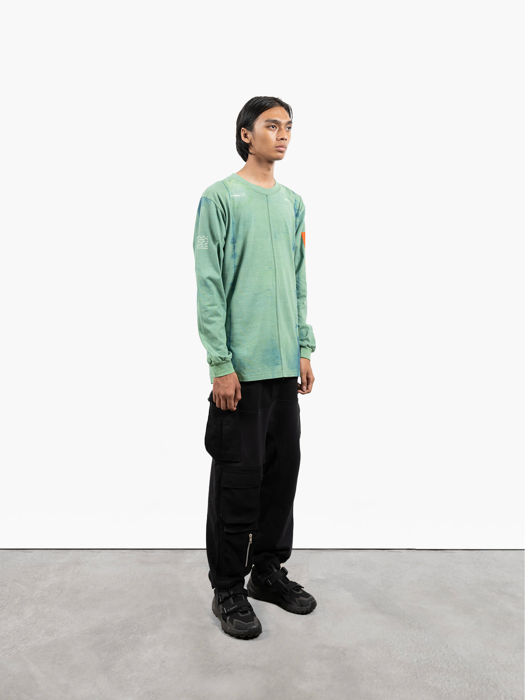 Plant-based Long Sleeve T-shirt Green