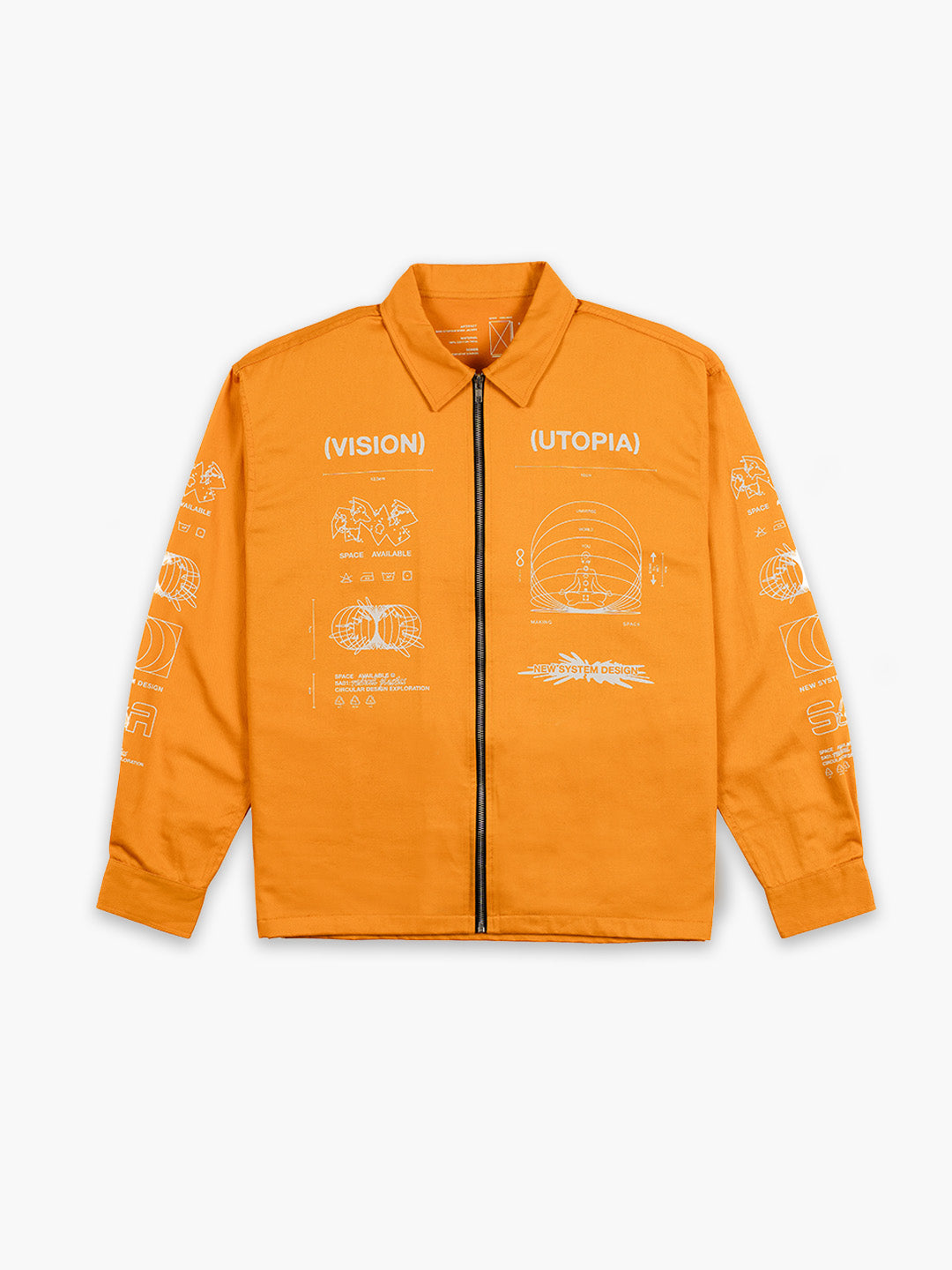 Utopia Work Jacket Orange