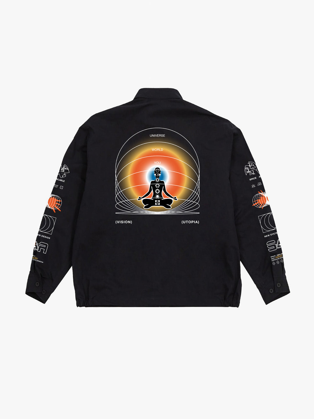 Utopia Work Jacket Black