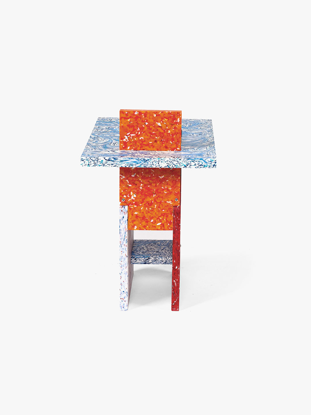 Self-Assembly Stool Multicolour
