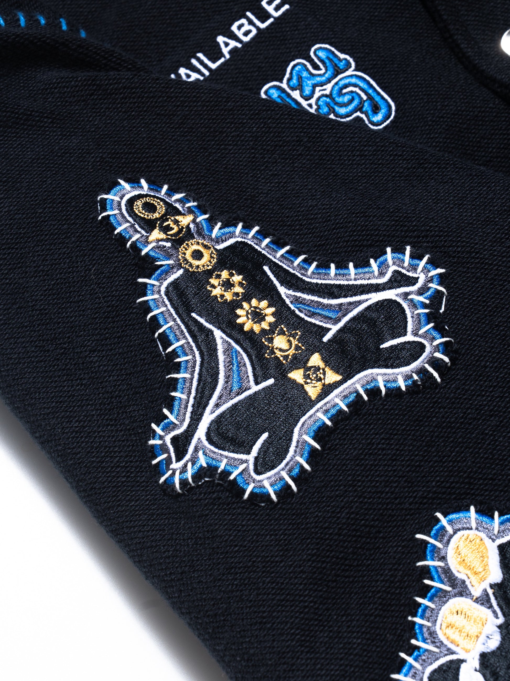 Natural System Varsity Jacket Black