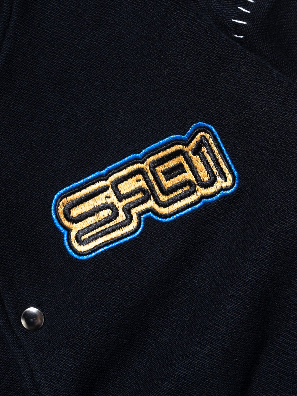 Natural System Varsity Jacket Black