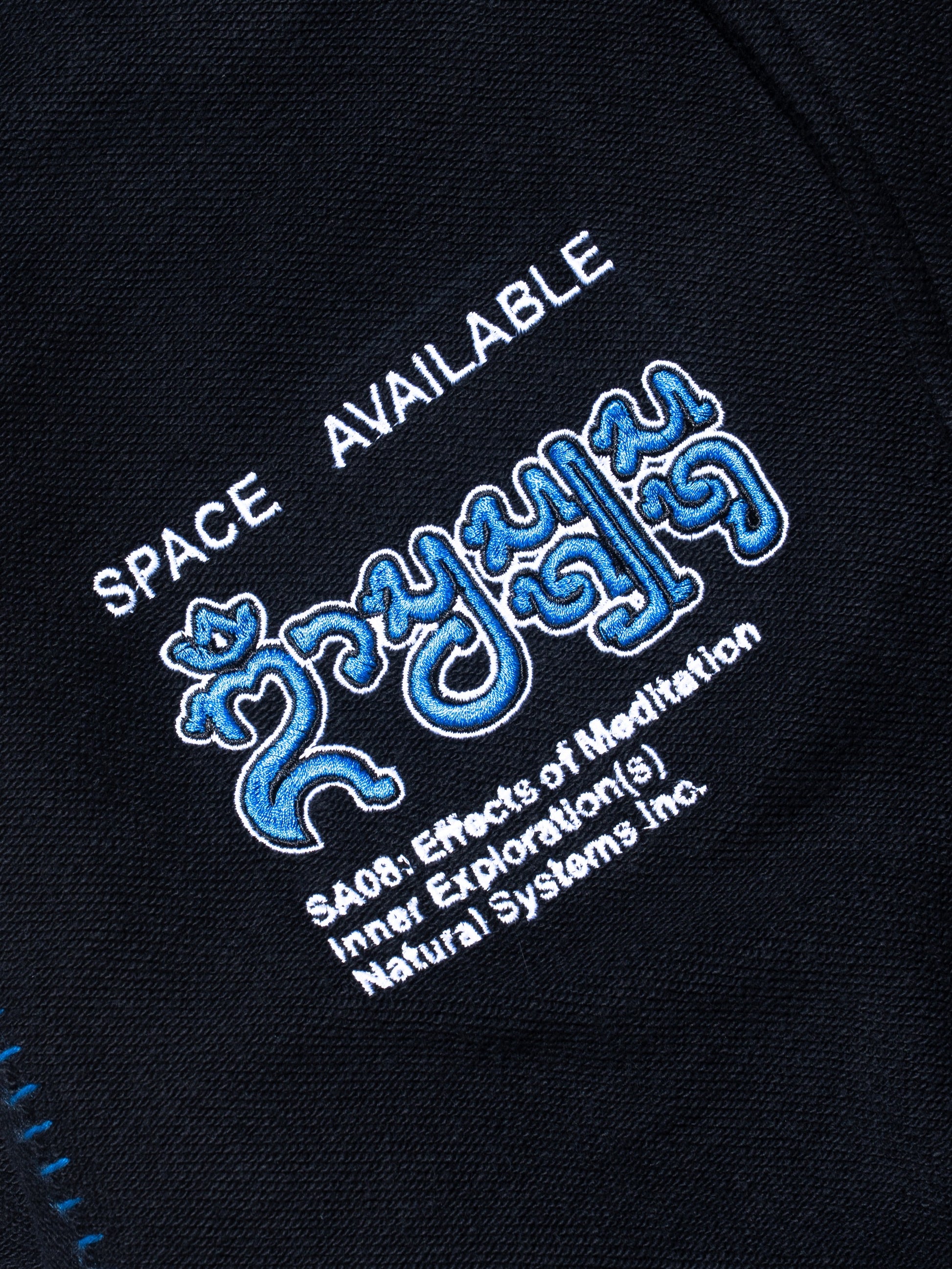 Natural System Varsity Jacket Black