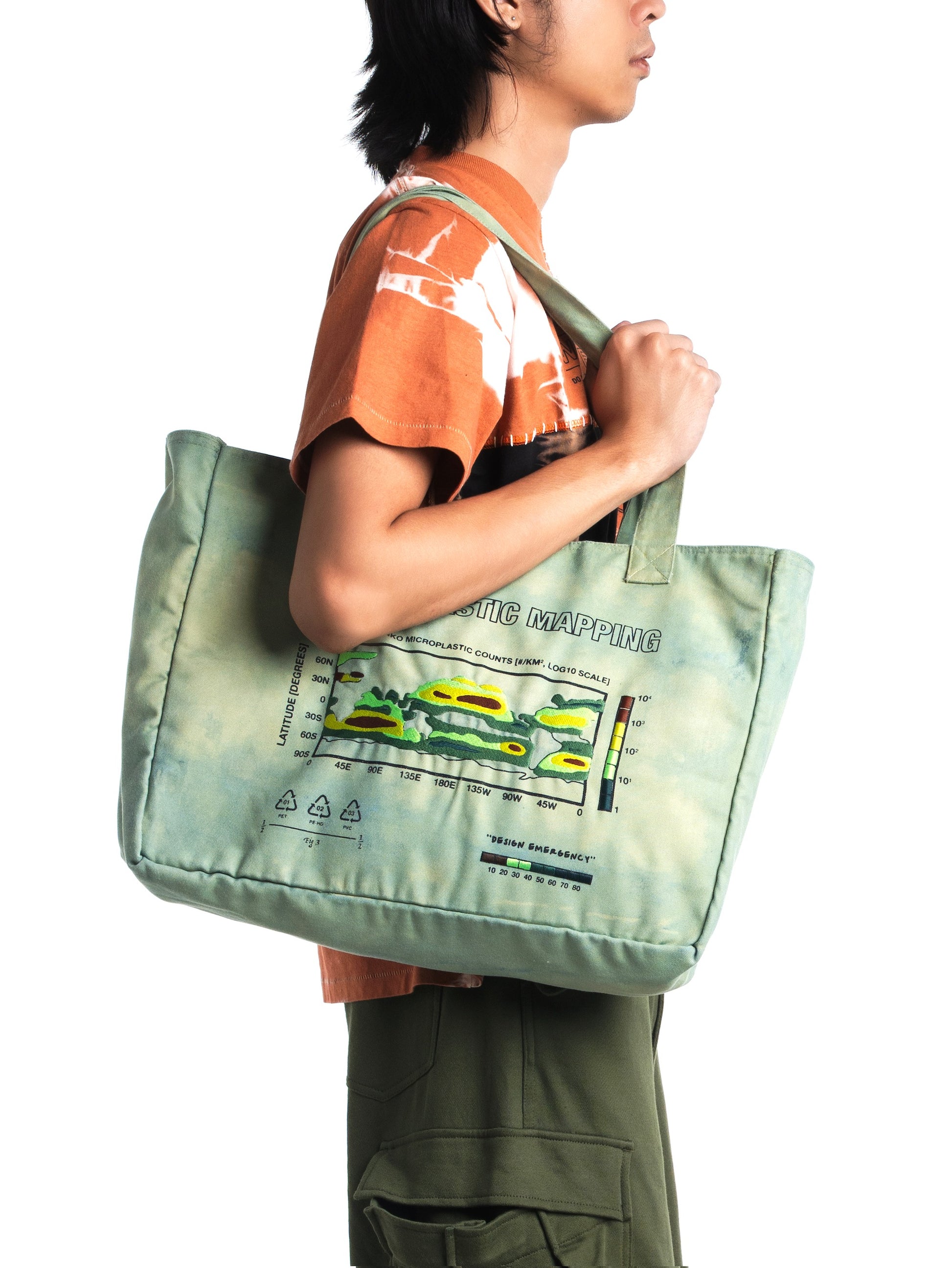 Ocean Mapping Bag Green