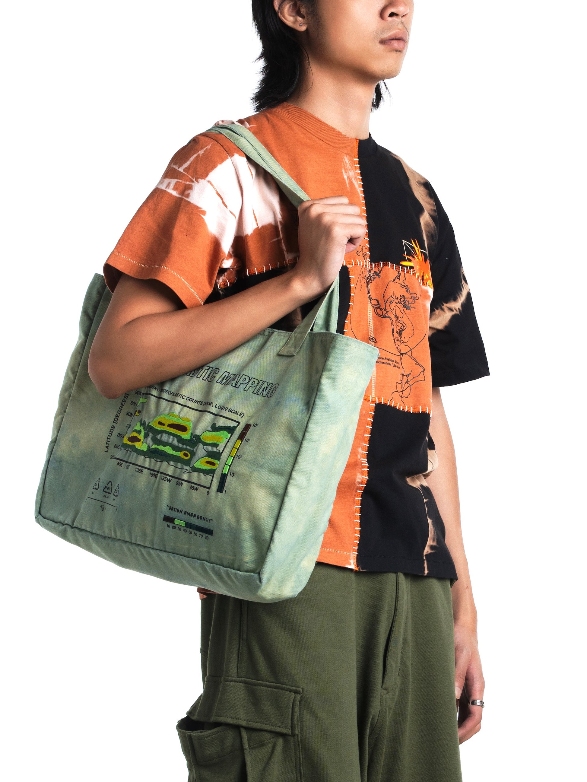 Ocean Mapping Bag Green