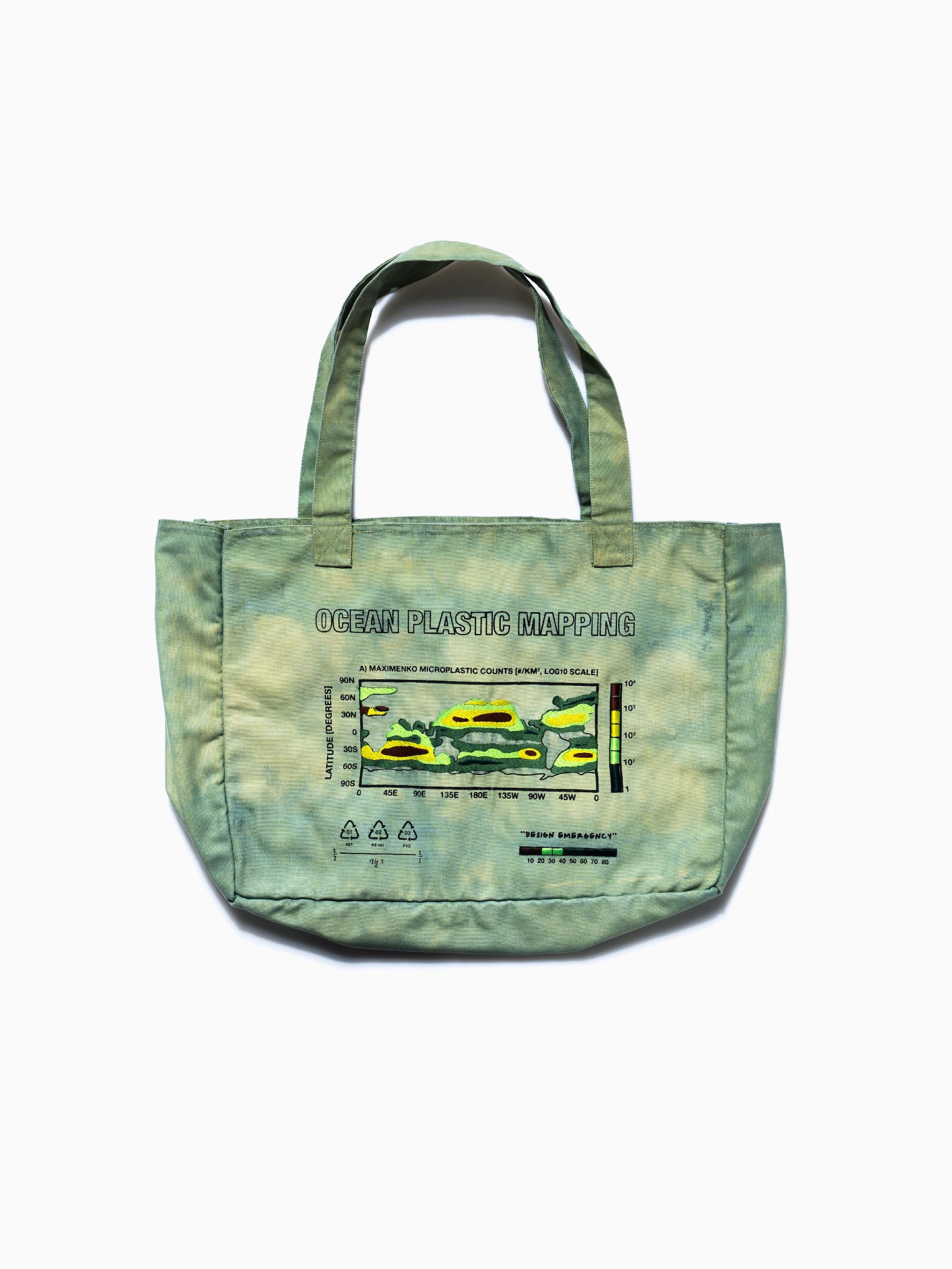 Ocean Mapping Bag Green
