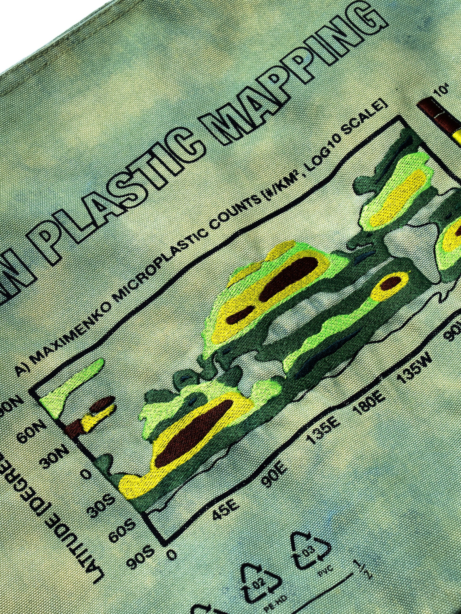 Ocean Mapping Bag Green