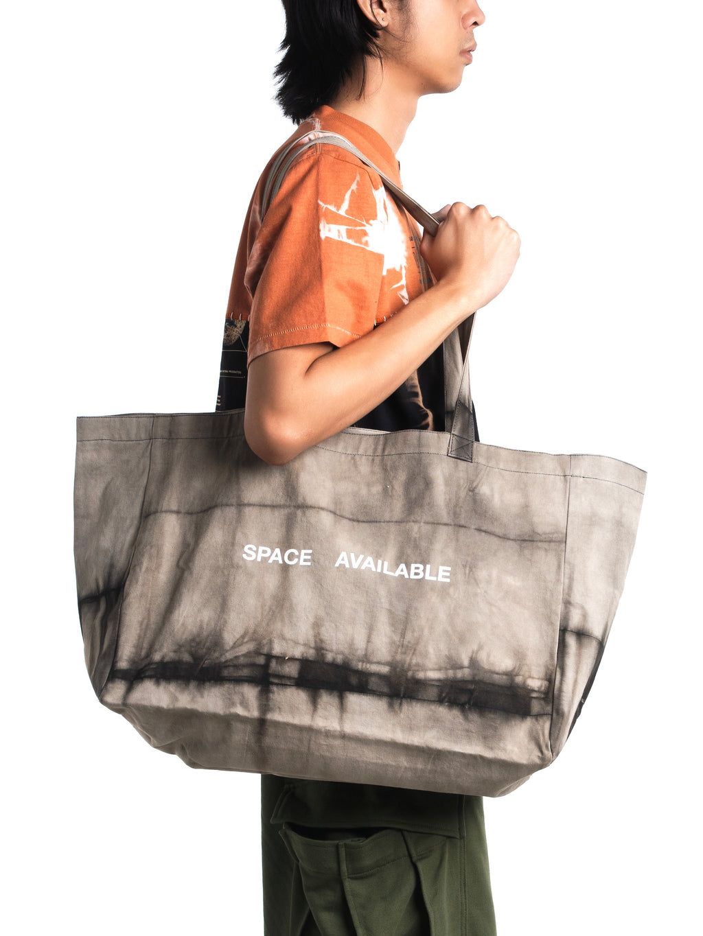 Upcycled Plant Dye Shopper Bag