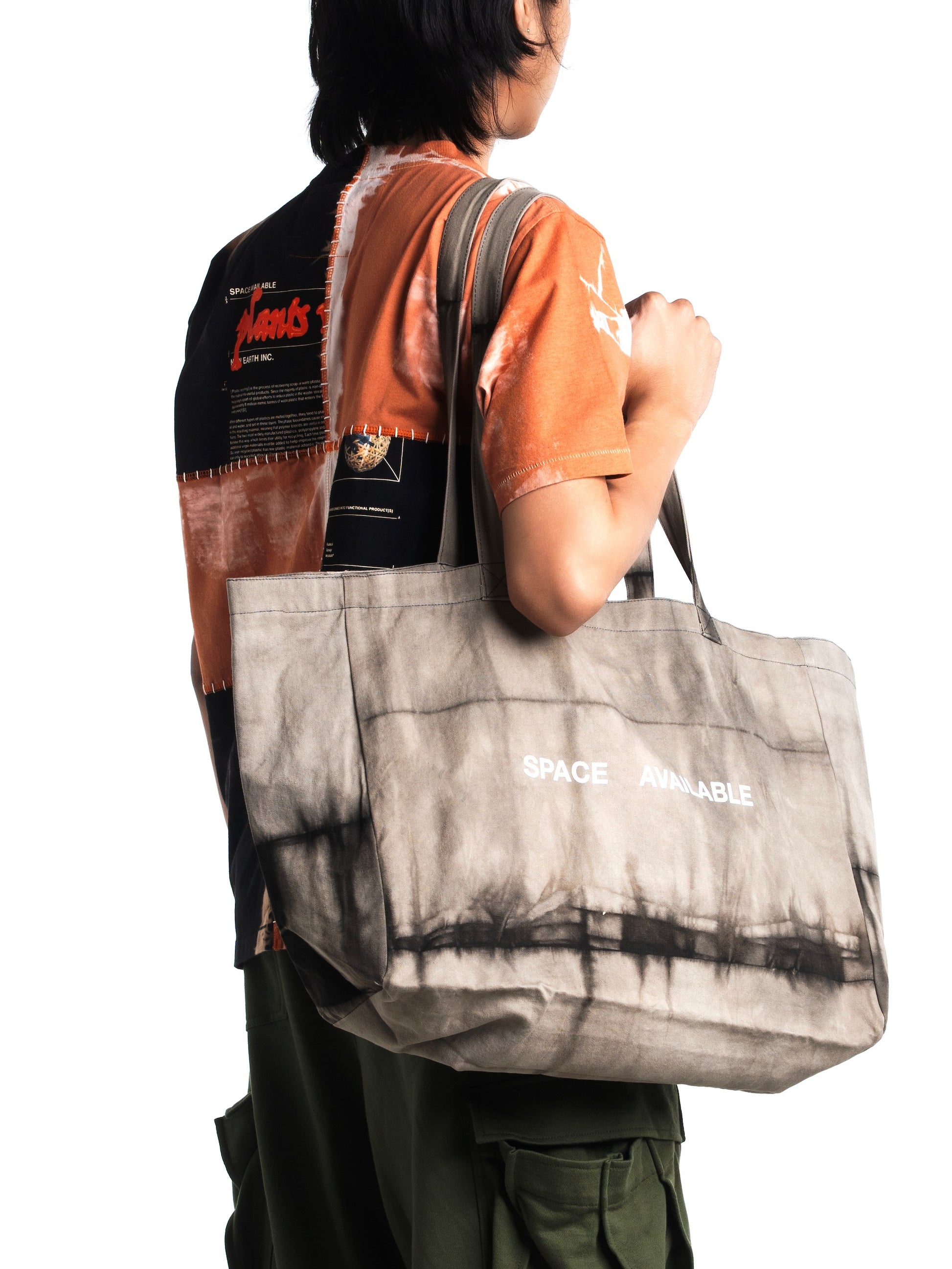 Upcycled Plant Dye Shopper Bag