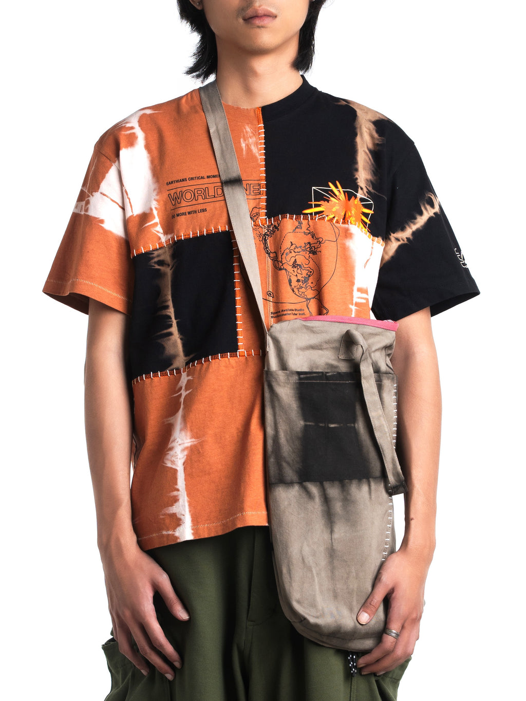 Upcycled Plant Dye Sling Bag