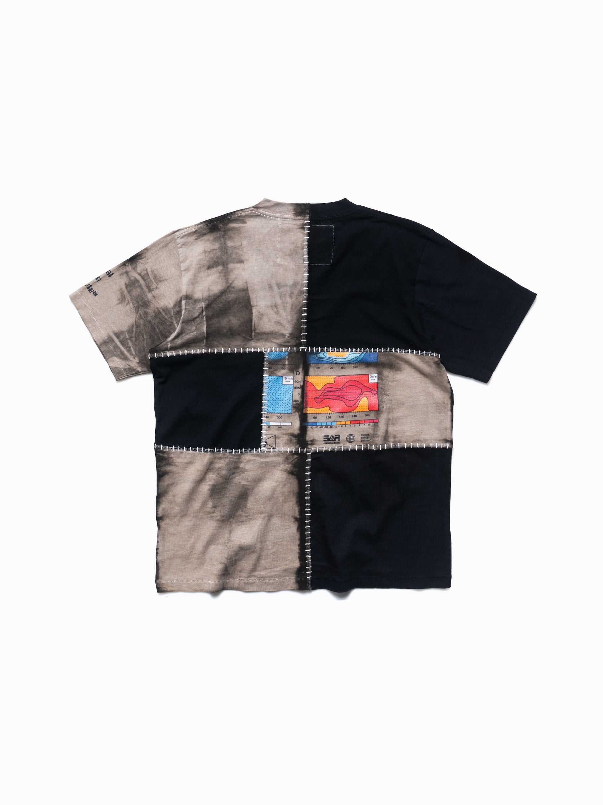 Upcycled Plant Dye Tee Grey