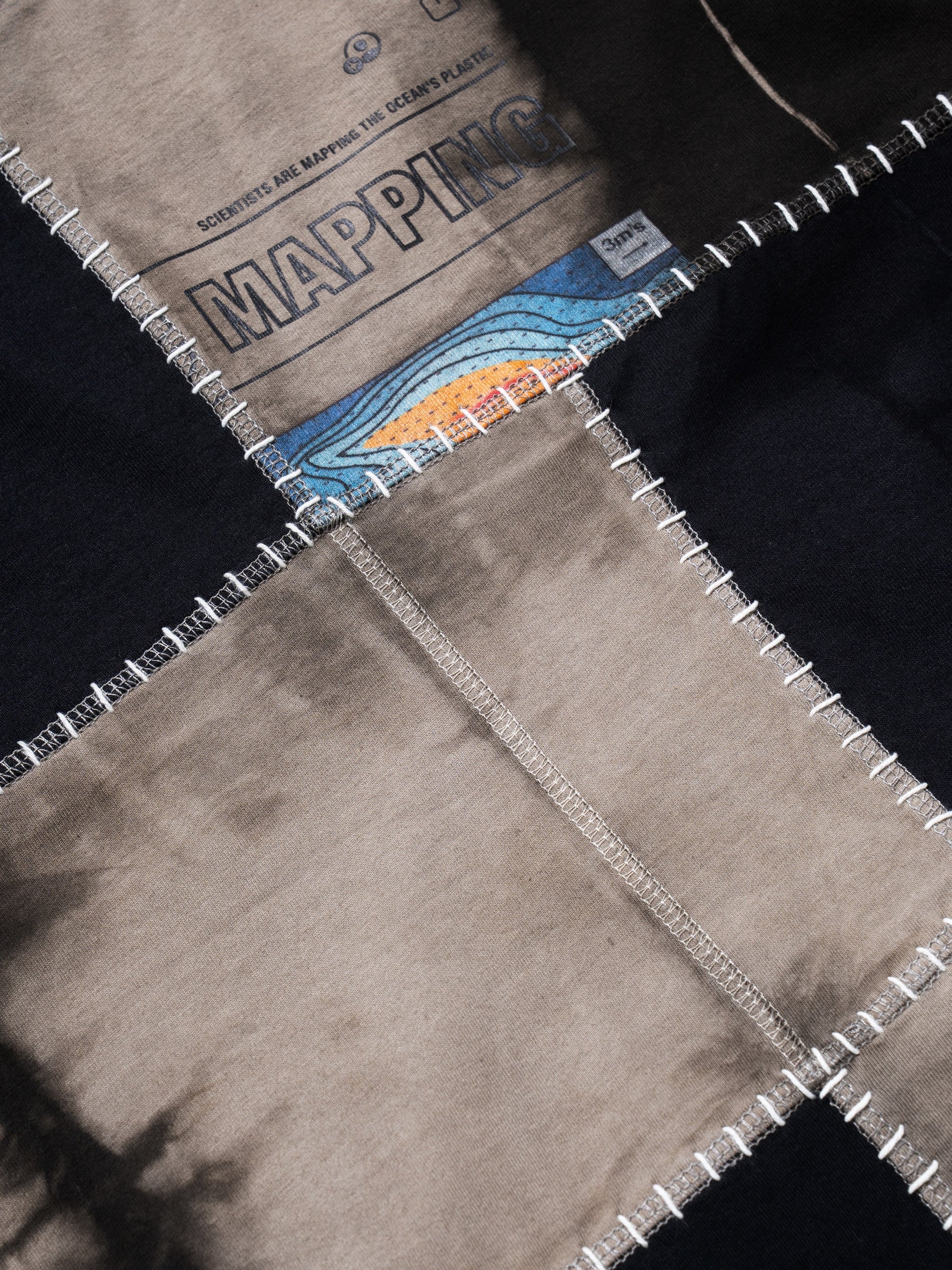 Upcycled Plant Dye Tee Grey