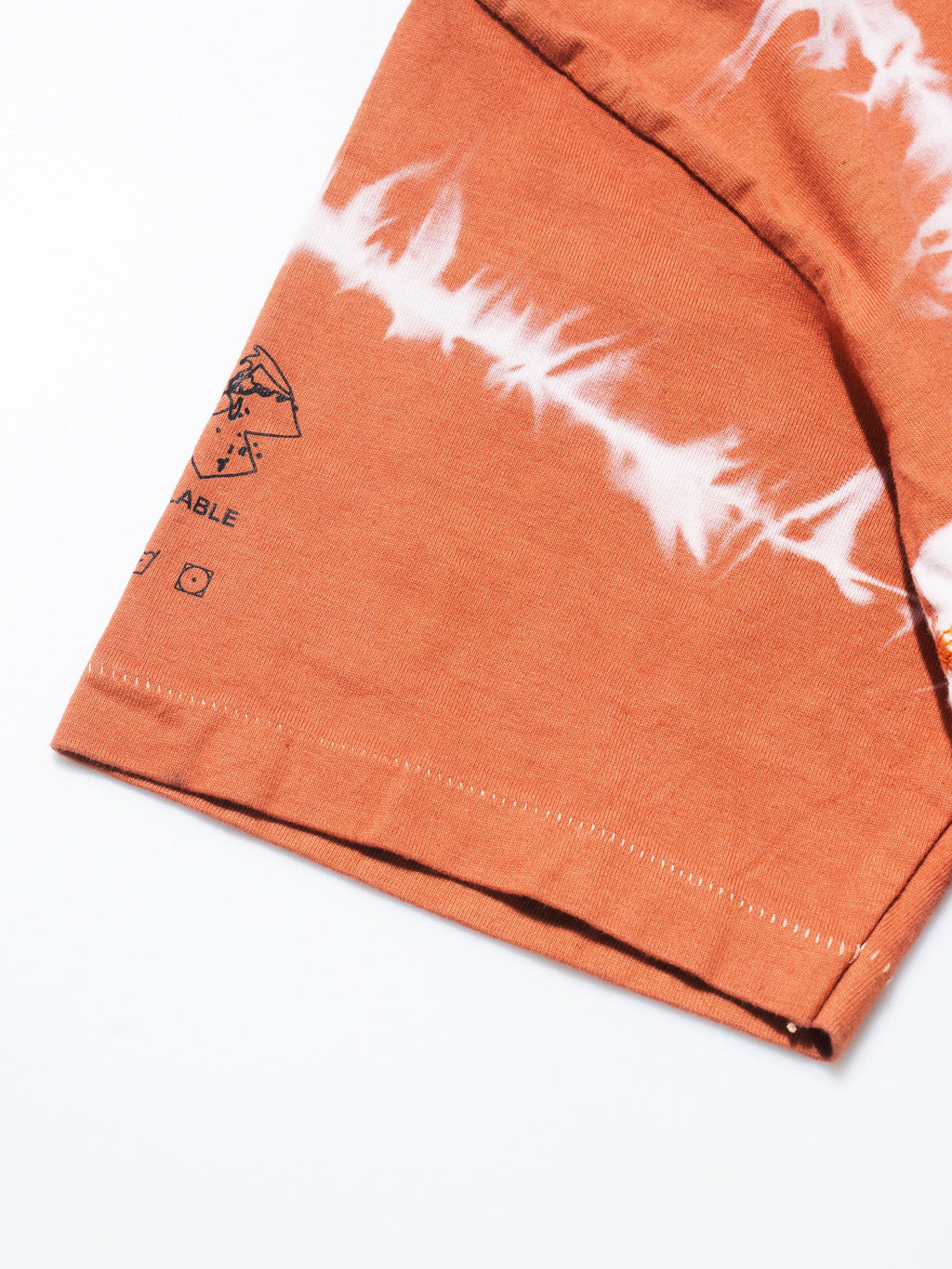 Upcycled Plant Dye Tee Orange