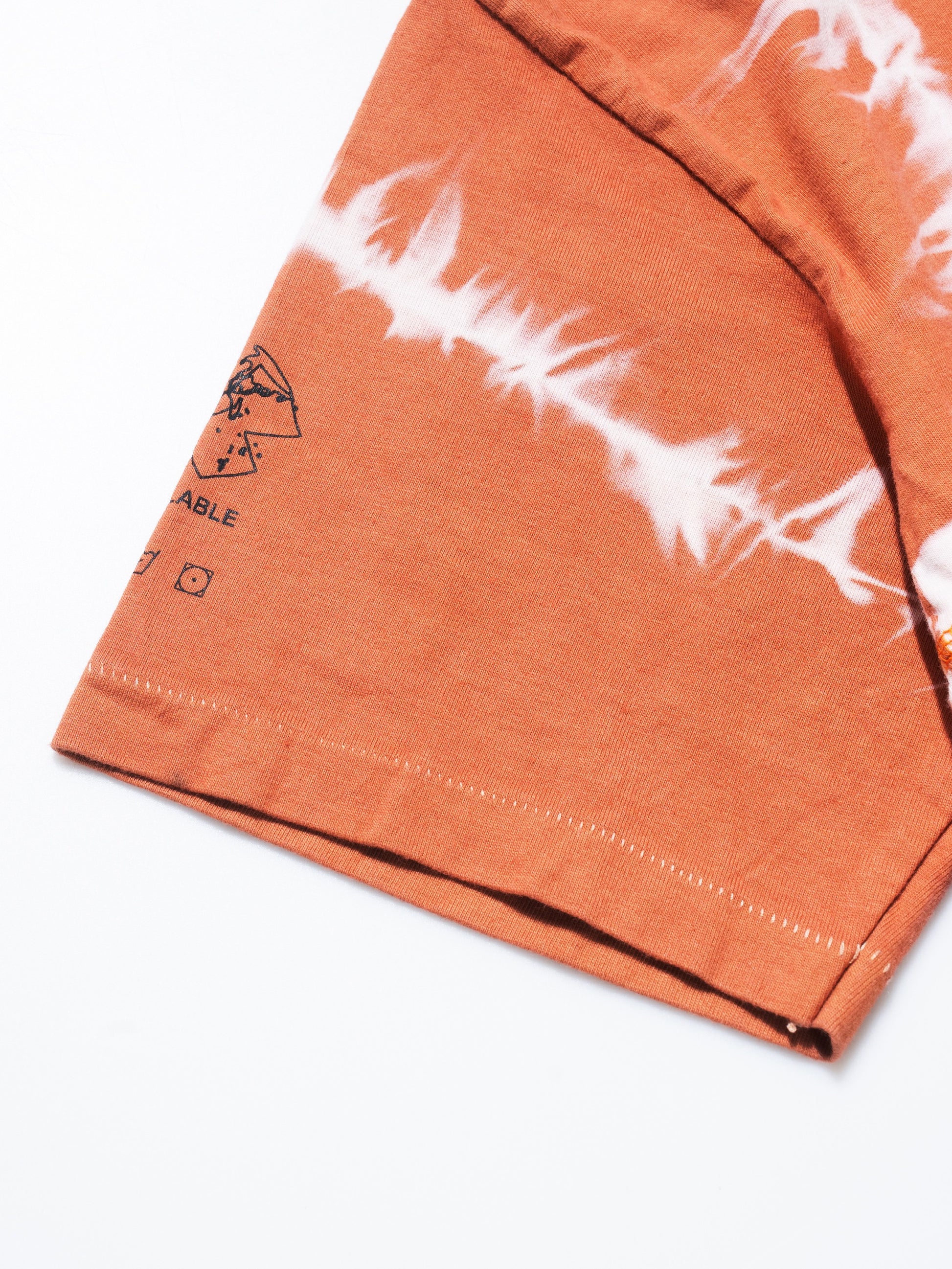 Upcycled Plant Dye Tee Orange