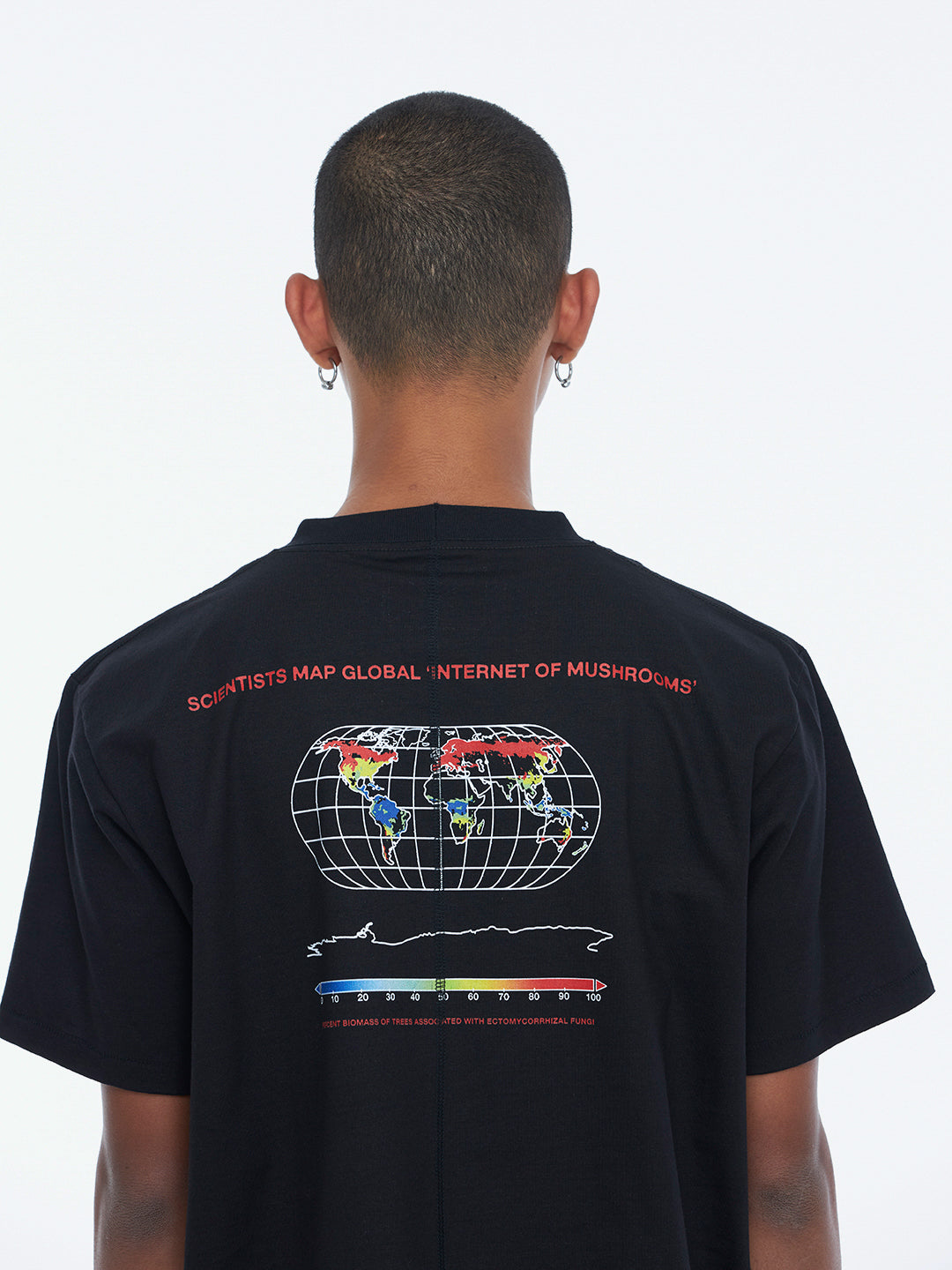 Upcycled Mycology Research T Black