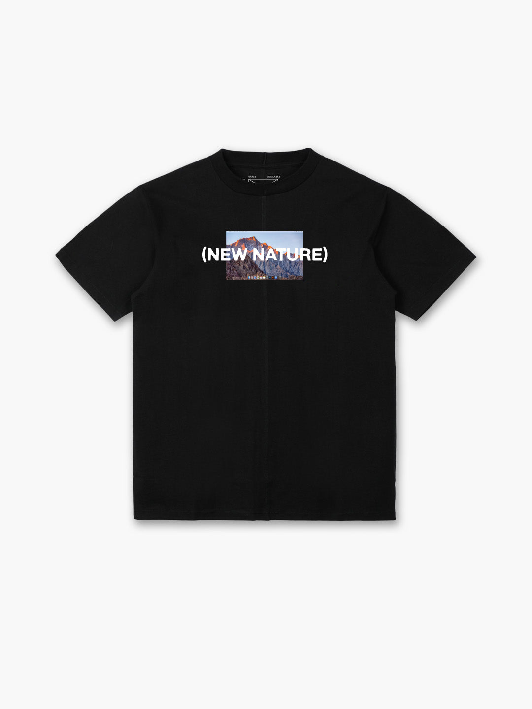 New Nature T-Shirt Black