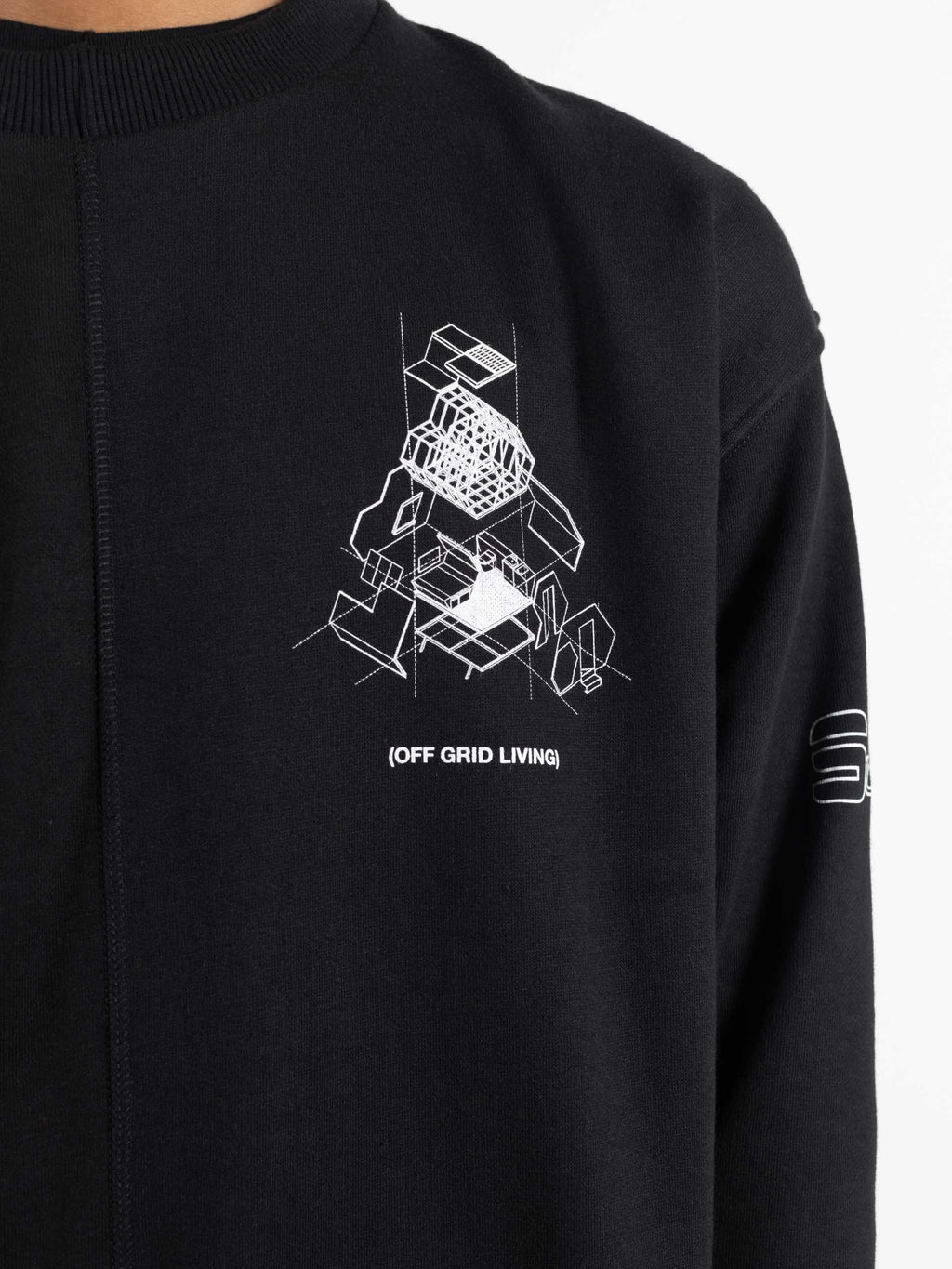 Utopian Architecture Sweat Black