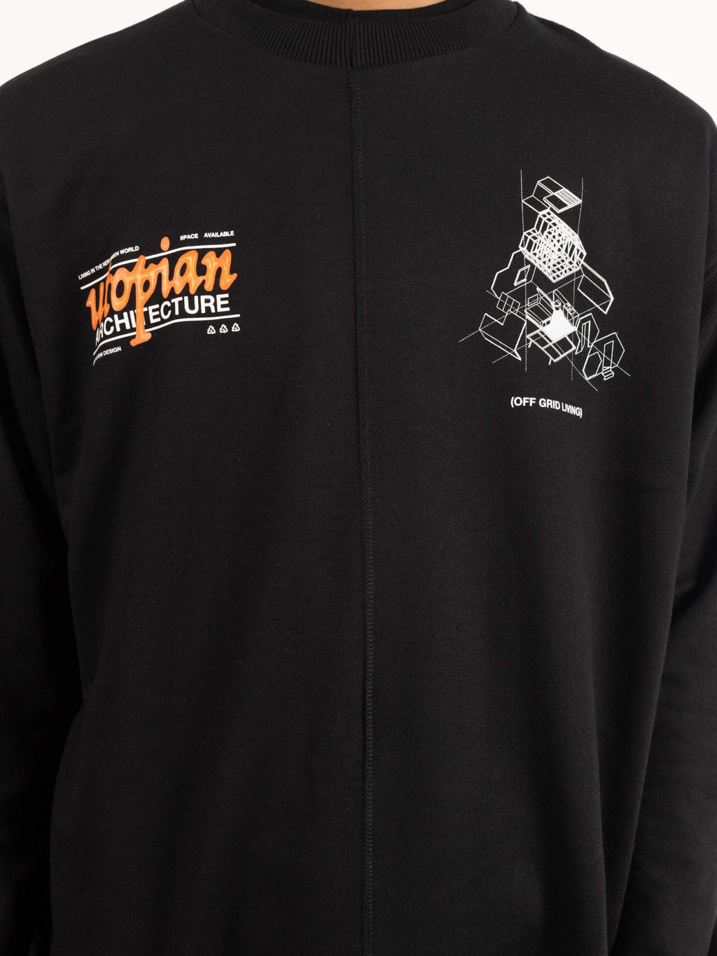 Utopian Architecture Sweat Black